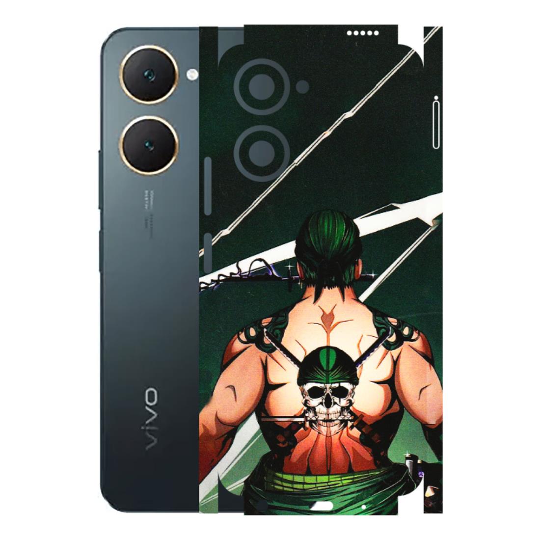 VIVO Y Series Phone Skins (All Models) - Zoro Anime - 3D Embossed Finish (L-23) Vivo Y18