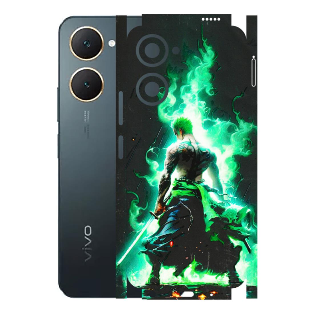 VIVO Y Series Phone Skins (All Models) - Zoro Sword - 3D Embossed Finish (L-241) Vivo Y18