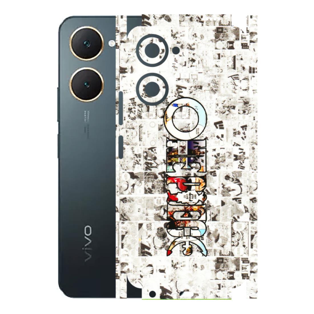 VIVO Y Series Phone Skins (All Models) - One Piece Manga - 3D Embossed Finish (L-26) Vivo Y18