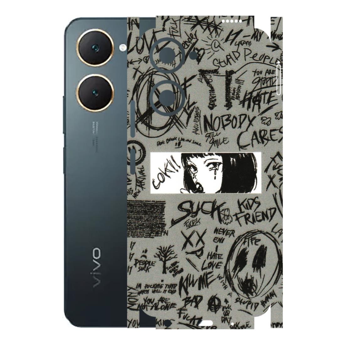 VIVO Y Series Phone Skins (All Models) - Never Have Love Anime - 3D Embossed Finish (L-260) Vivo Y18