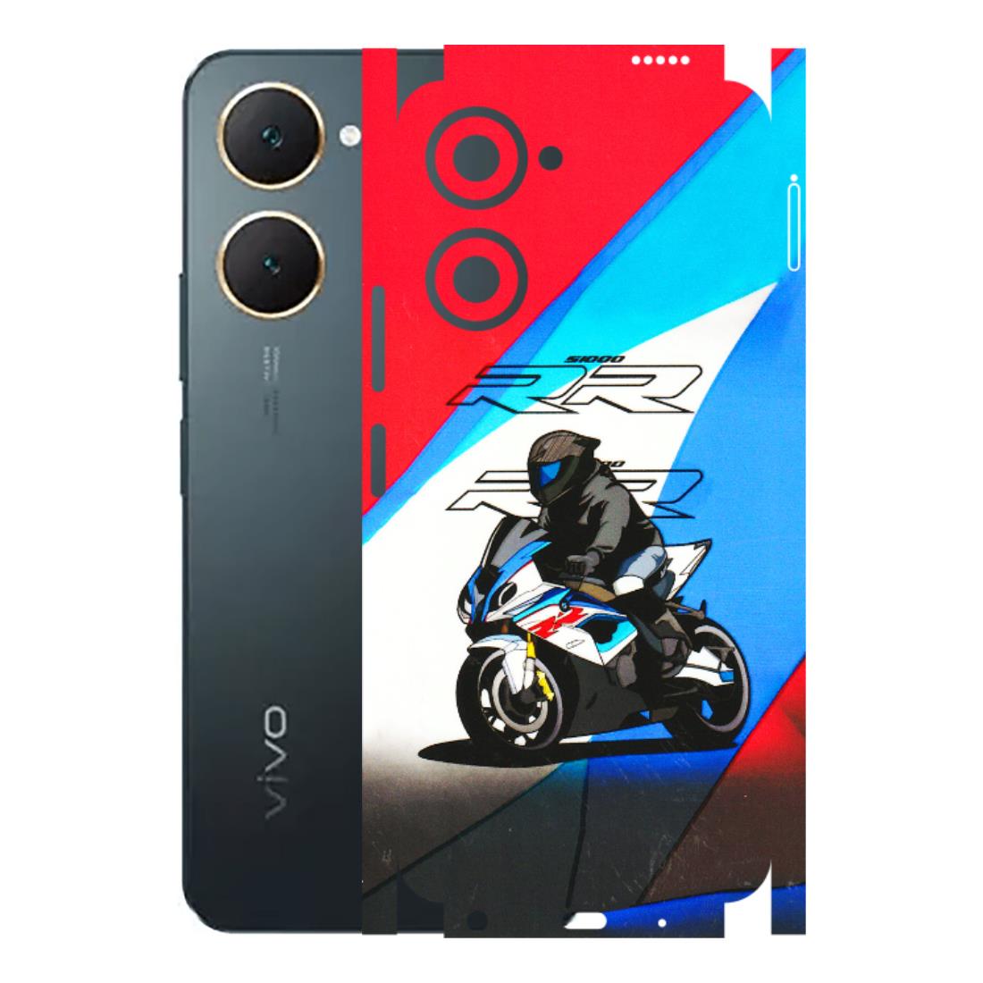VIVO Y Series Phone Skins (All Models) - Bikers Love - 3D Embossed Finish (L-58) Vivo Y18