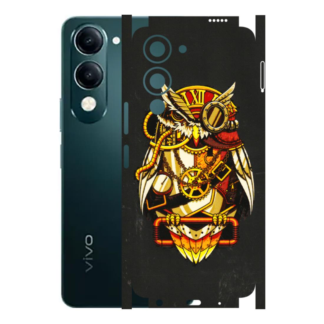 VIVO Y Series Phone Skins (All Models) - Classy Smart Owl - 3D Embossed Finish (L-144) Vivo Y19E