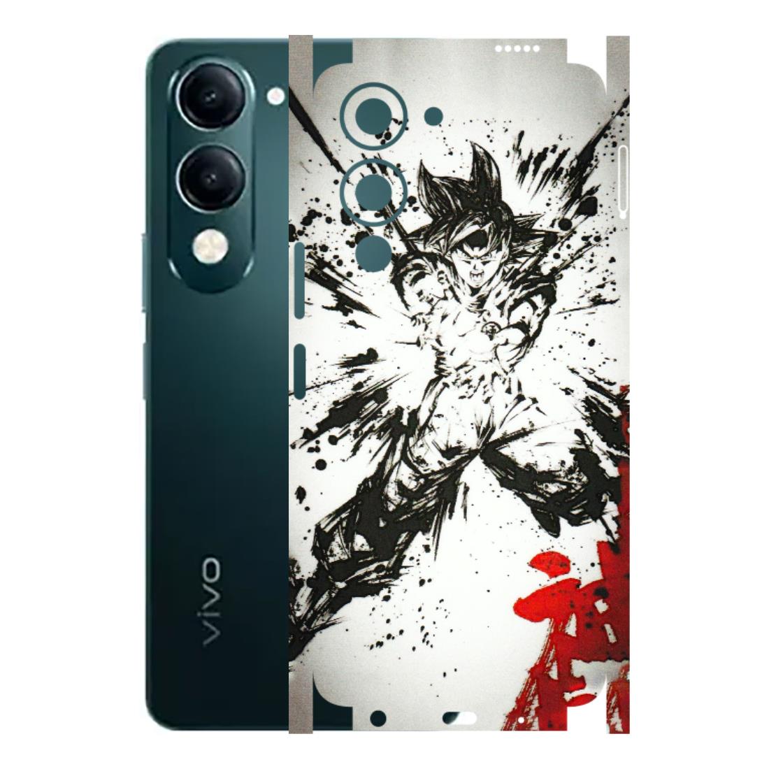 VIVO Y Series Phone Skins (All Models) - DBZ - 3D Embossed Finish (L-206) Vivo Y19E