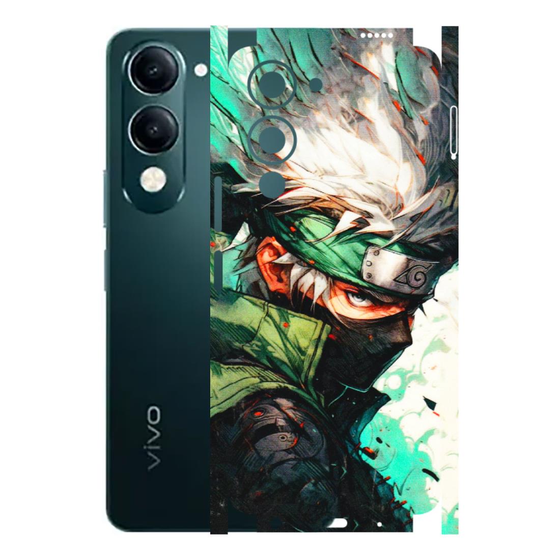 VIVO Y Series Phone Skins (All Models) - Kakashi Side Profile - 3D Embossed Finish (L-249) Vivo Y19E