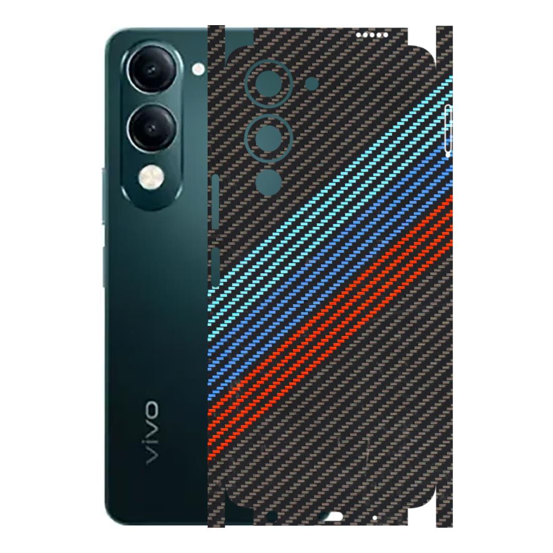 VIVO Y Series Phone Skins (All Models) - Carbon BM - 3D Embossed Finish (L-302) Vivo Y19E