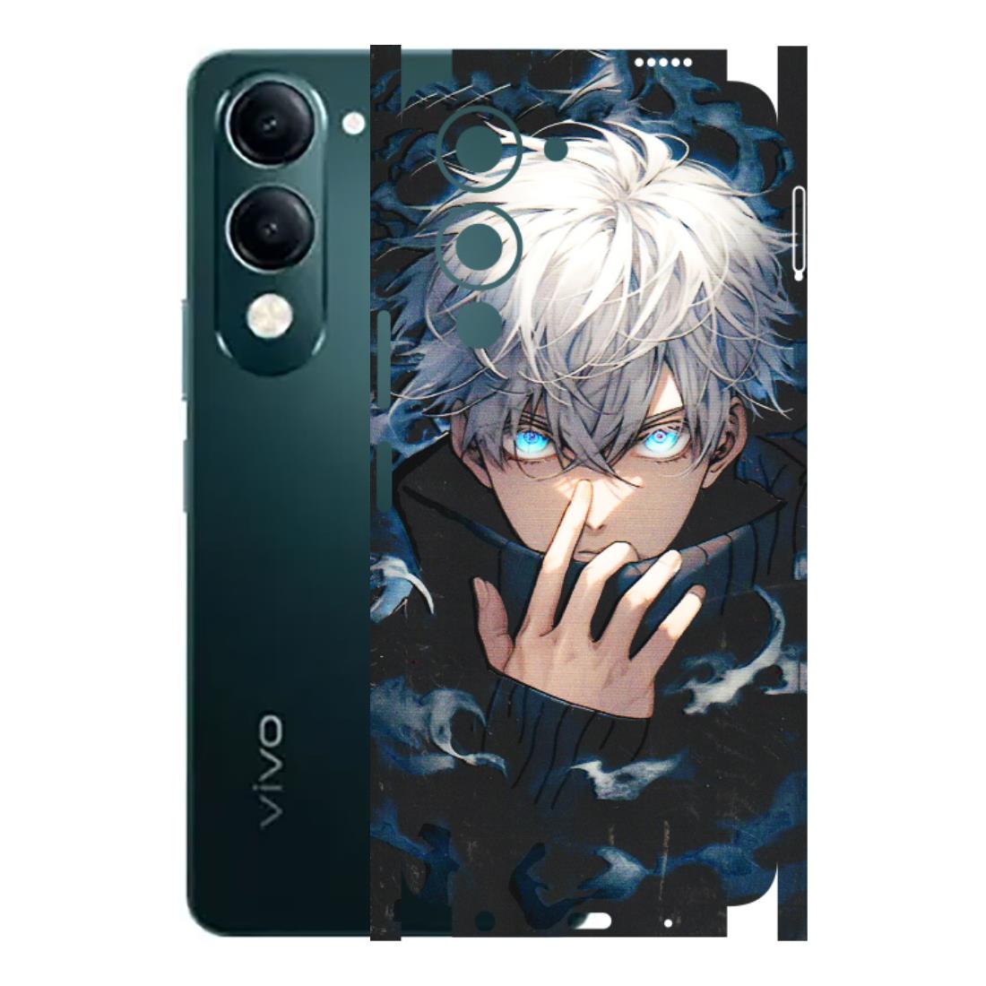 VIVO Y Series Phone Skins (All Models) - New Jujutsu Kaisen Anime - 3D Embossed Finish (L-313) Vivo Y19E