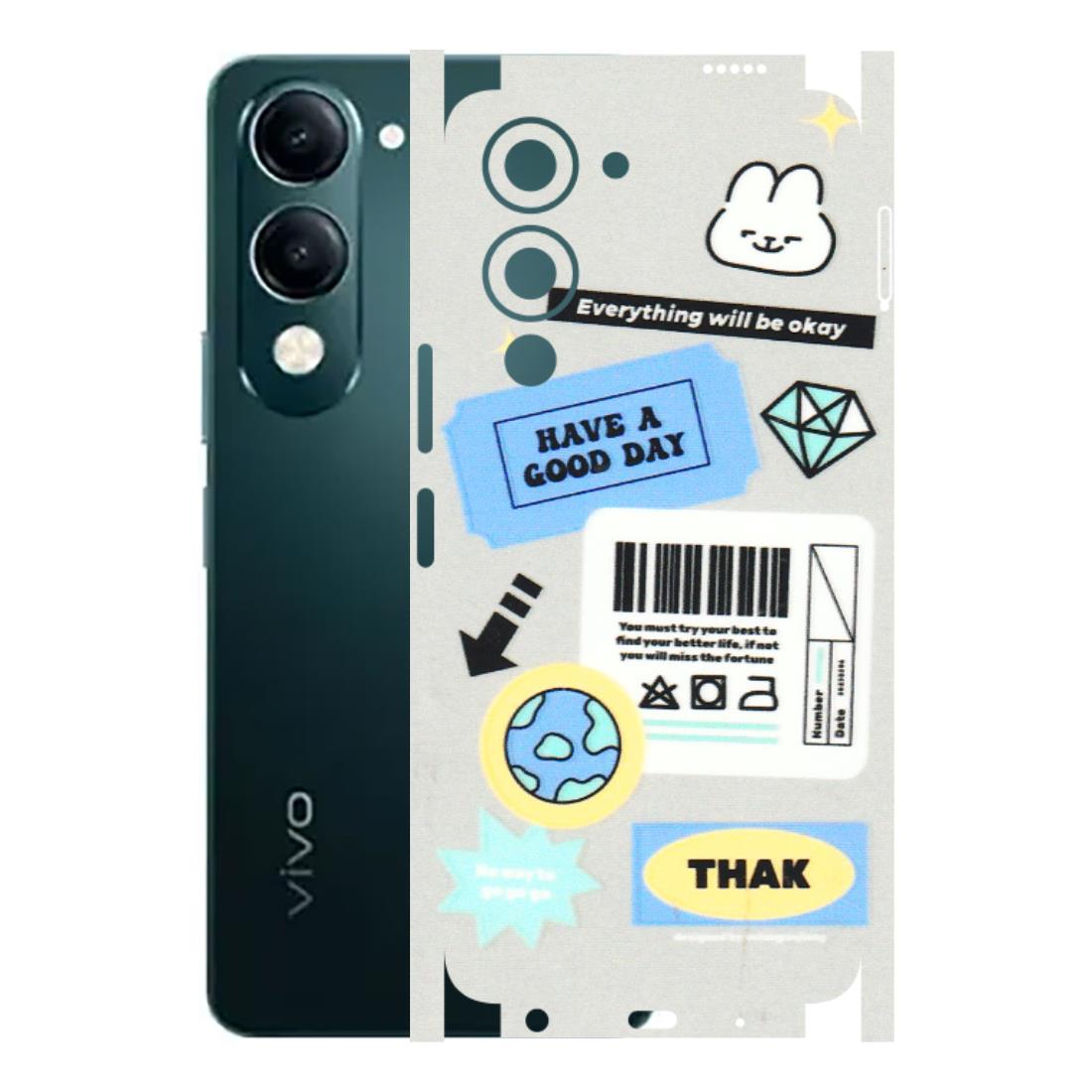 VIVO Y Series Phone Skins (All Models) - Will Be Okay Design - 3D Embossed Finish (L-316) Vivo Y19E