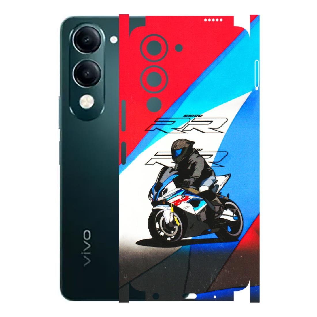 VIVO Y Series Phone Skins (All Models) - Bikers Love - 3D Embossed Finish (L-58) Vivo Y19E