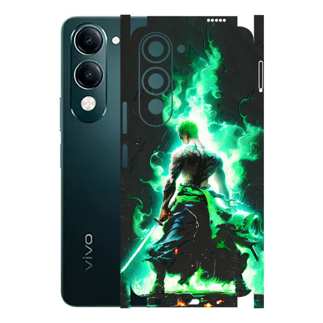 VIVO Y Series Phone Skins (All Models) - Zoro Sword - 3D Embossed Finish (L-241) Vivo Y19 5G