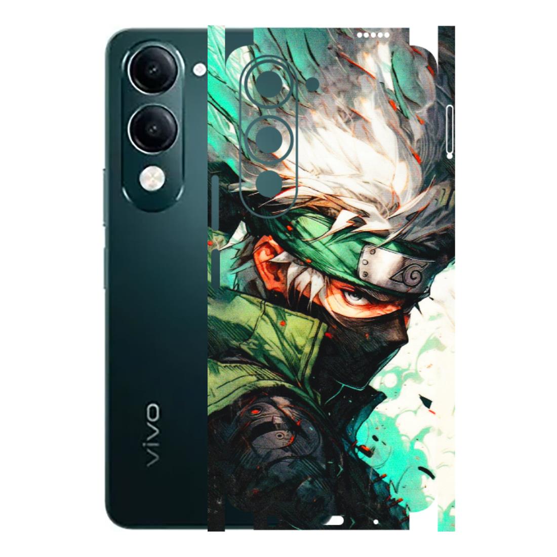 VIVO Y Series Phone Skins (All Models) - Kakashi Side Profile - 3D Embossed Finish (L-249) Vivo Y19 5G