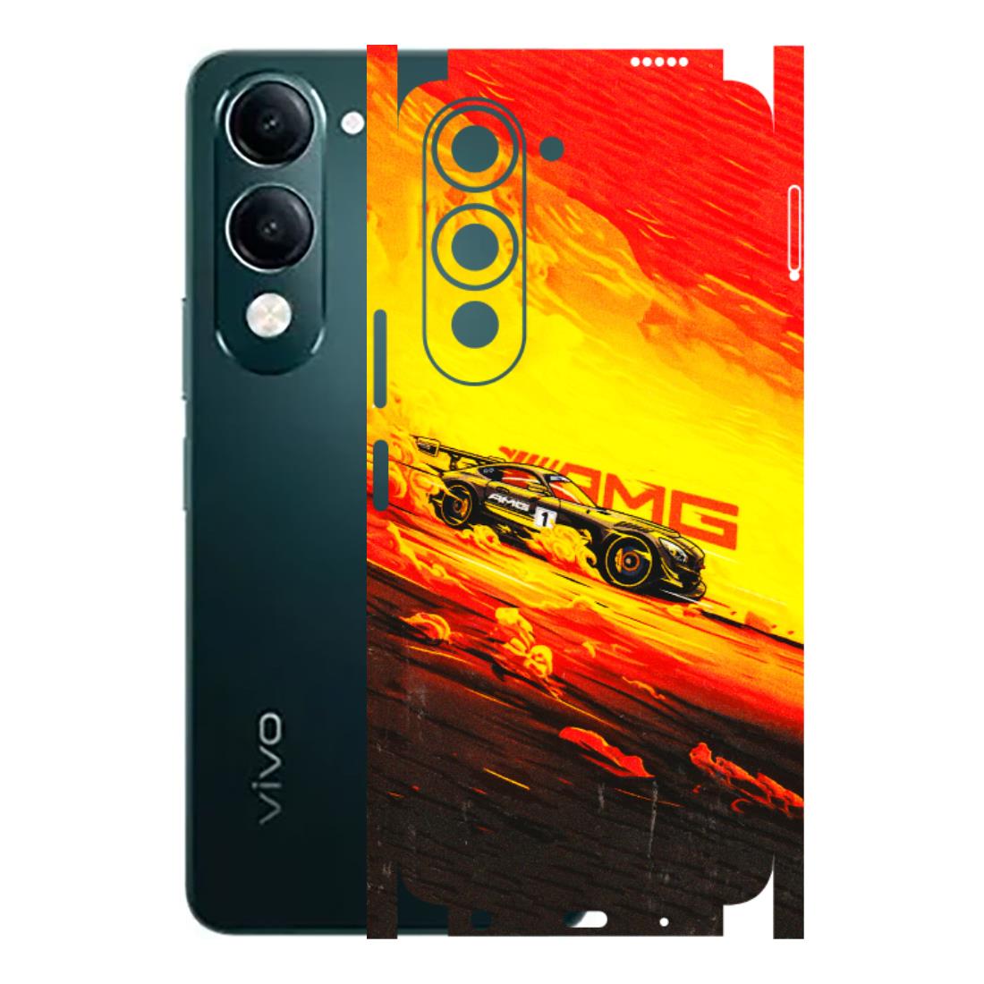 VIVO Y Series Phone Skins (All Models) - AMG Car Speed Cover - 3D Embossed Finish (L-256) Vivo Y19 5G