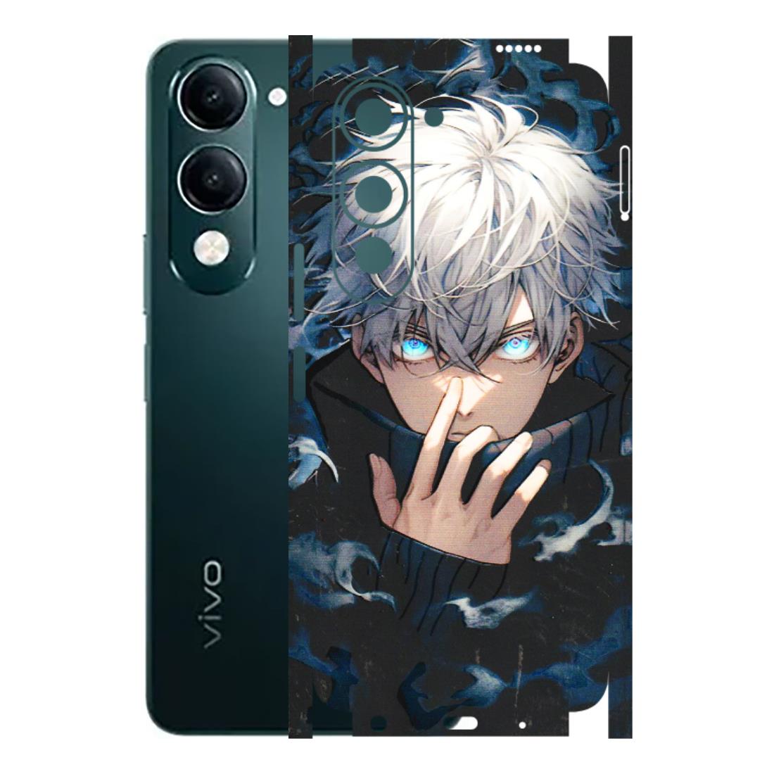 VIVO Y Series Phone Skins (All Models) - New Jujutsu Kaisen Anime - 3D Embossed Finish (L-313) Vivo Y19 5G