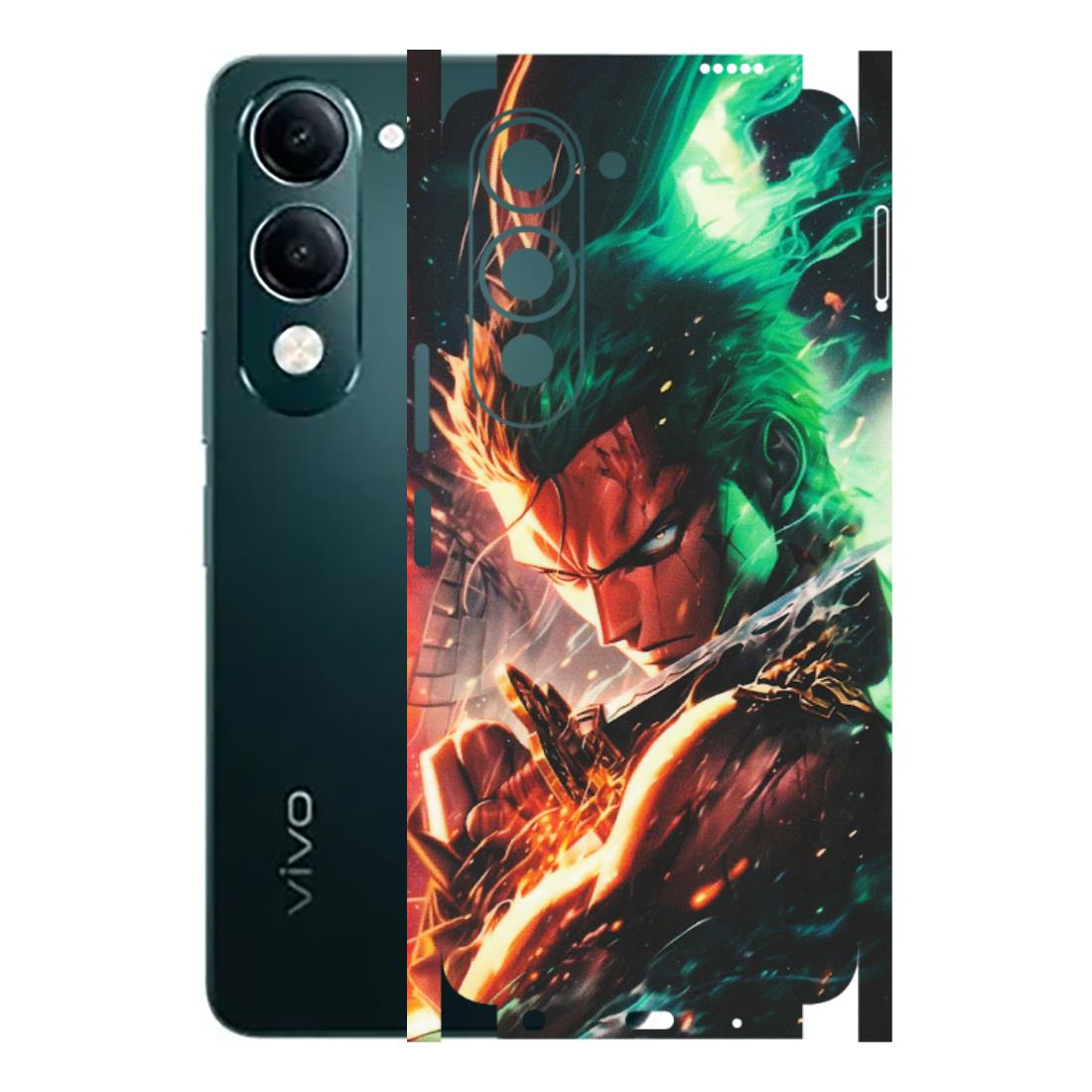 VIVO Y Series Phone Skins (All Models) - Anime Gojo Sword - Matte Finish (M-32) Vivo Y19 5G