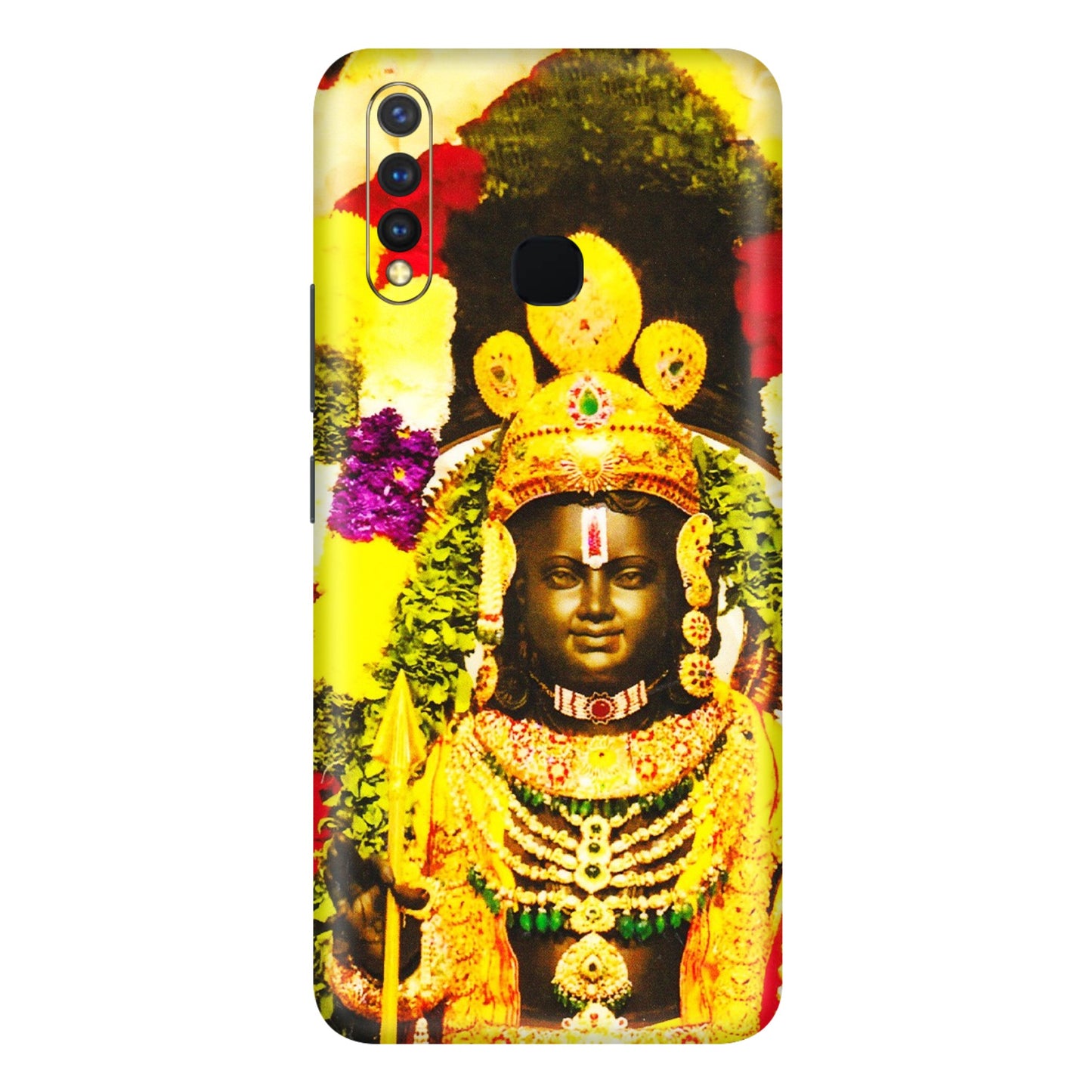 VIVO Y Series Phone Skins (All Models) - Ram Lalla Ayodhya - 3D Embossed Finish (L-103) Vivo Y19