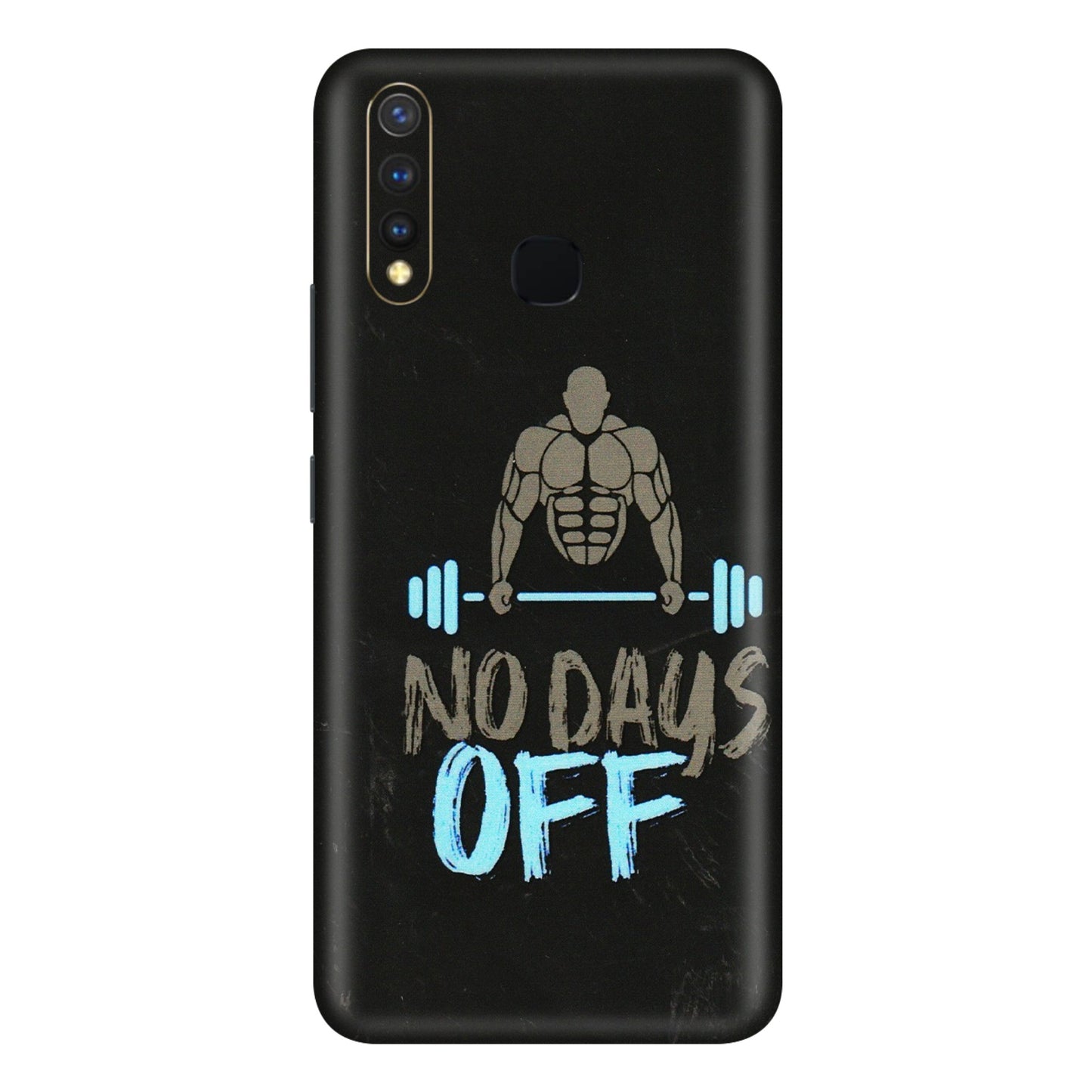 VIVO Y Series Phone Skins (All Models) - Gym Lover - 3D Embossed Finish (L-127) Vivo Y19