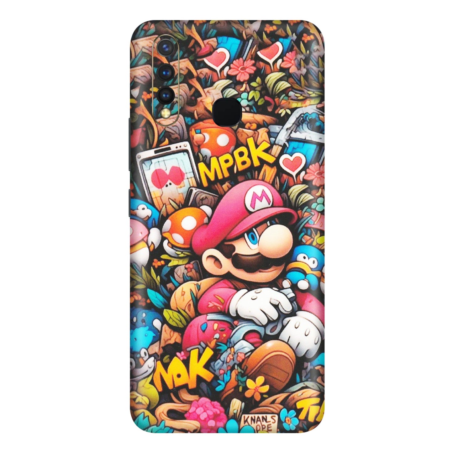 VIVO Y Series Phone Skins (All Models) - Super Mario Bros Artistic - Matte Finish (M-173) Vivo Y19