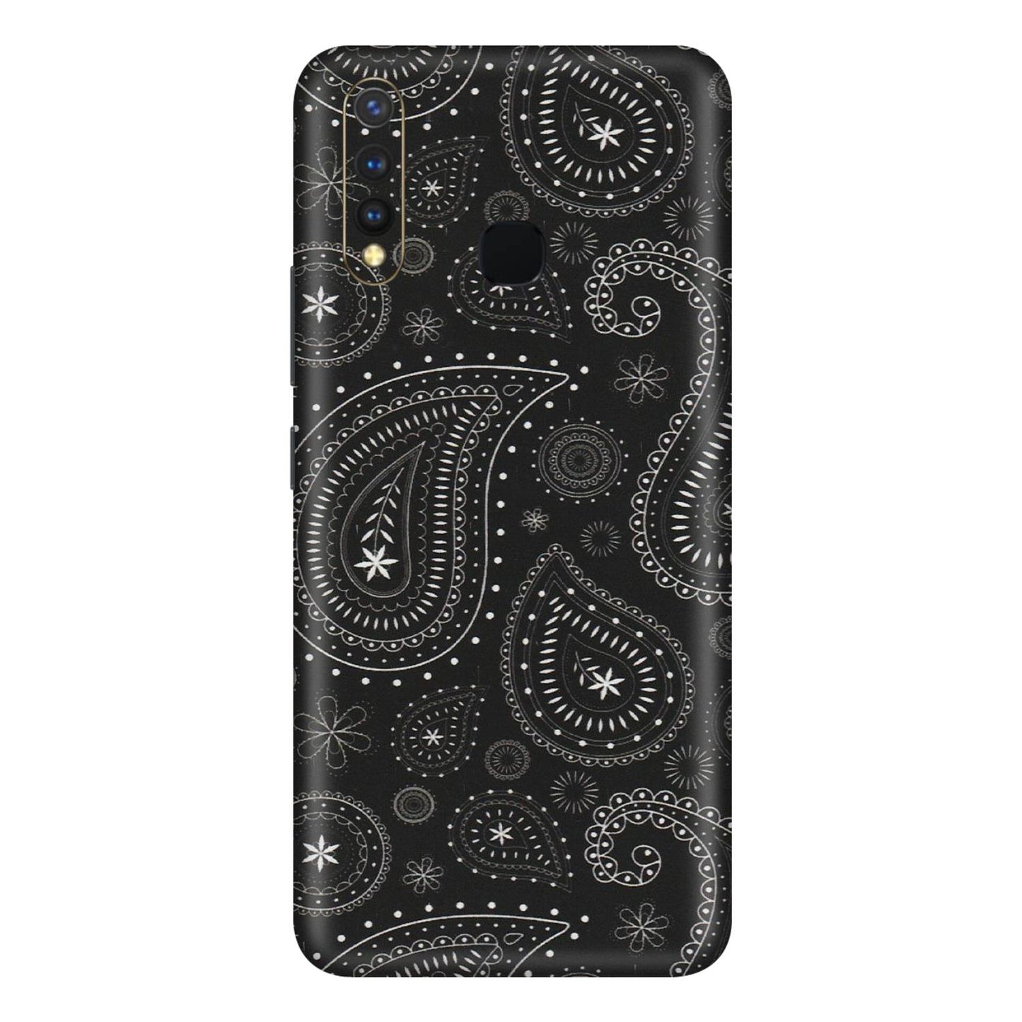 VIVO Y Series Phone Skins (All Models) - Black Sober Kerry - Matte Finish (M-37) Vivo Y19