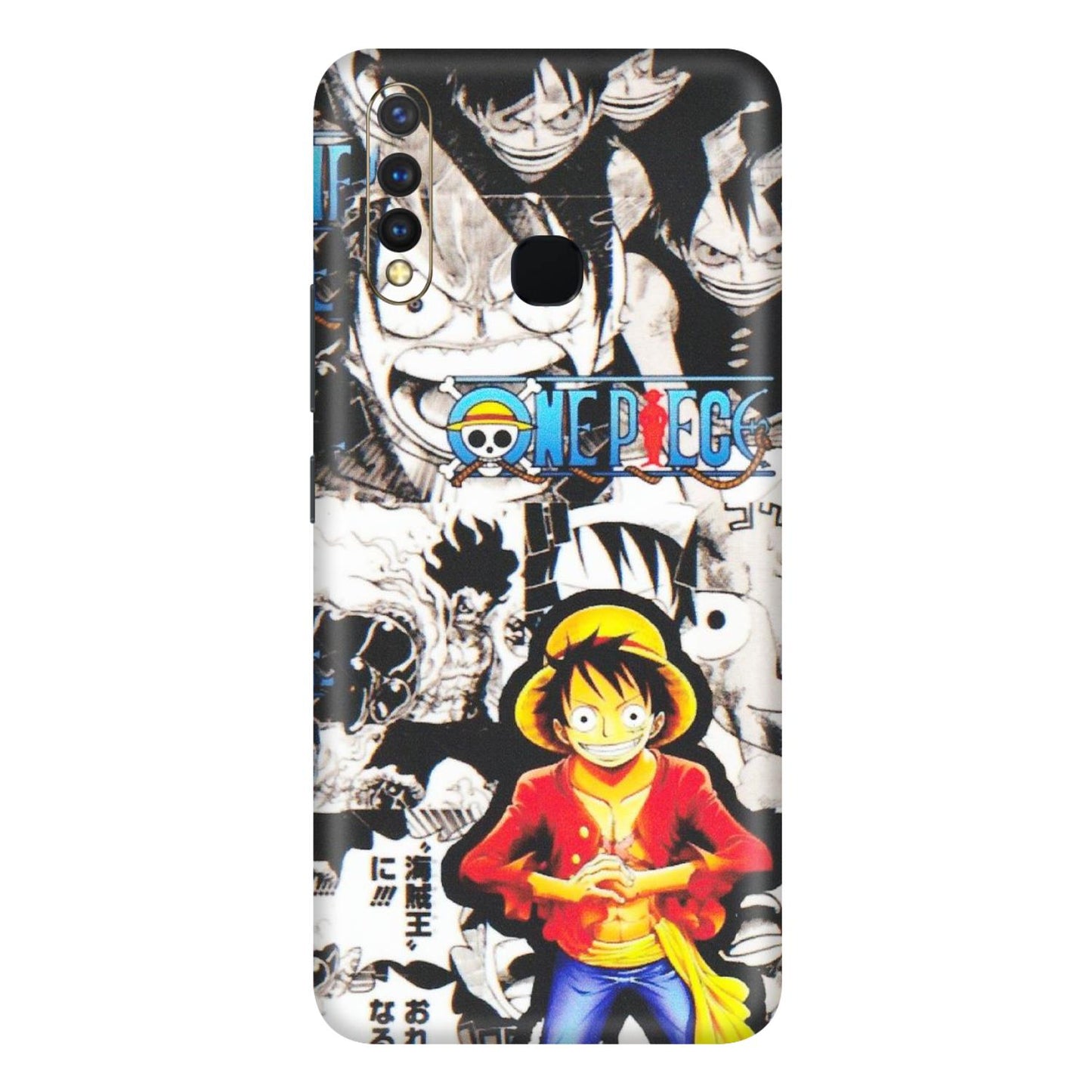 VIVO Y Series Phone Skins (All Models) - One Piece B&W - Matte Finish (M-63) Vivo Y19