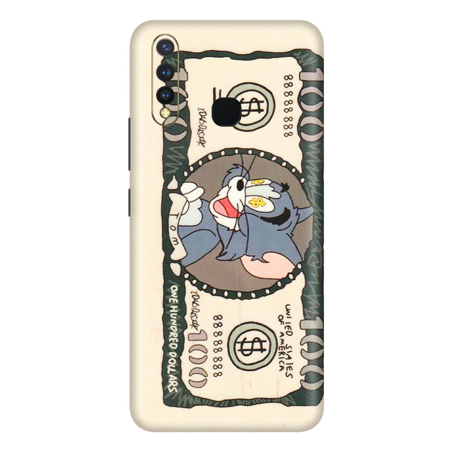 VIVO Y Series Phone Skins (All Models) - One Hundred Dollar Tom - Transparent Finish (T-16) Vivo Y19