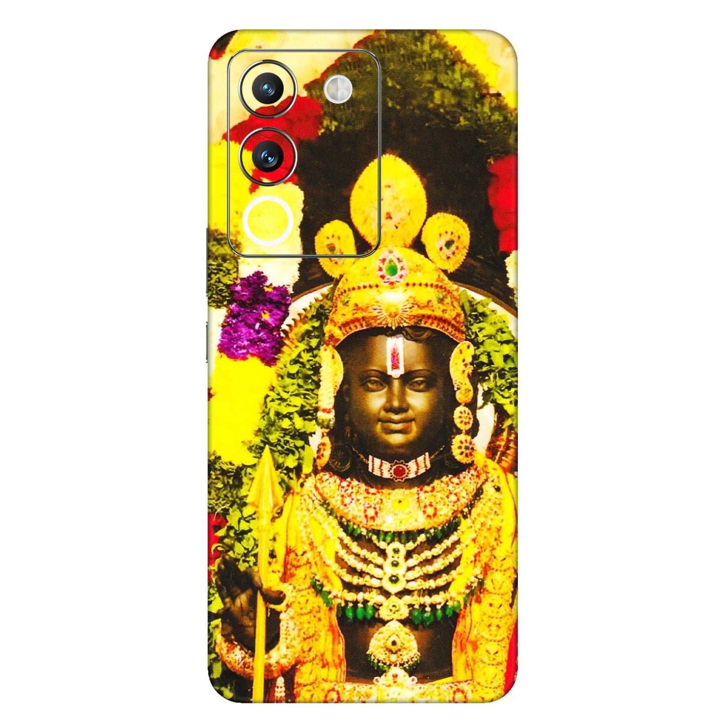 VIVO Y Series Phone Skins (All Models) - Ram Lalla Ayodhya - 3D Embossed Finish (L-103) Vivo Y200 (5G)
