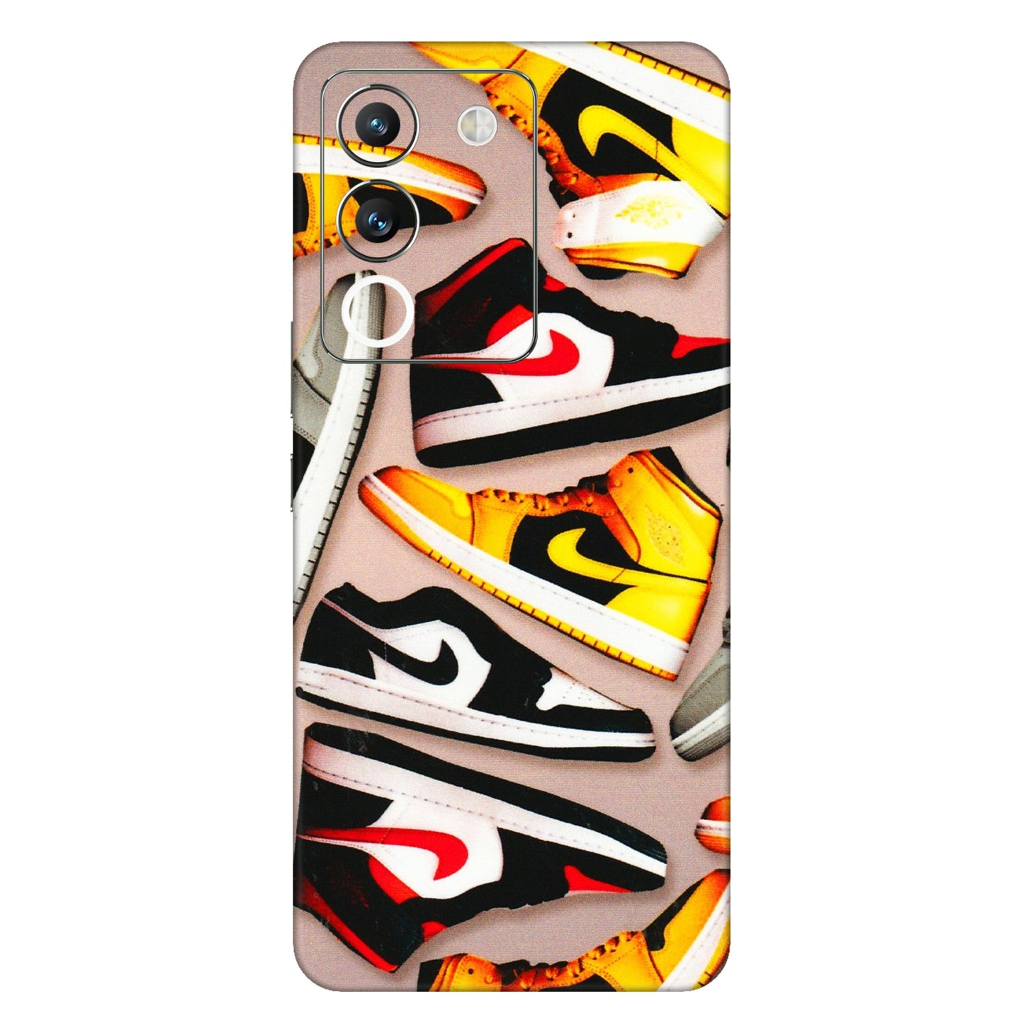 VIVO Y Series Phone Skins (All Models) - Sneaker Lover - 3D Embossed Finish (L-135) Vivo Y200 (5G)