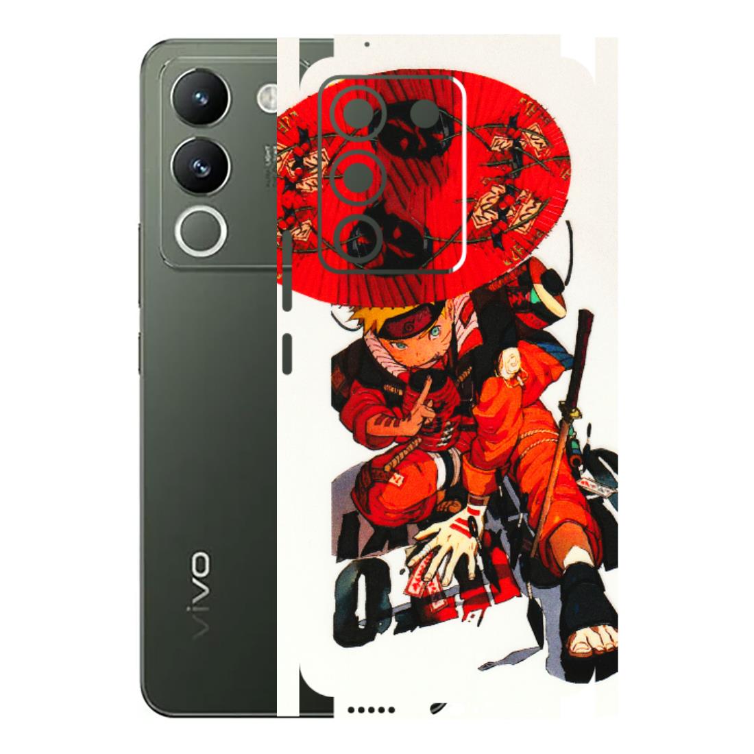 VIVO Y Series Phone Skins (All Models) - Naruto - 3D Embossed Finish (L-208) Vivo Y200 (5G)