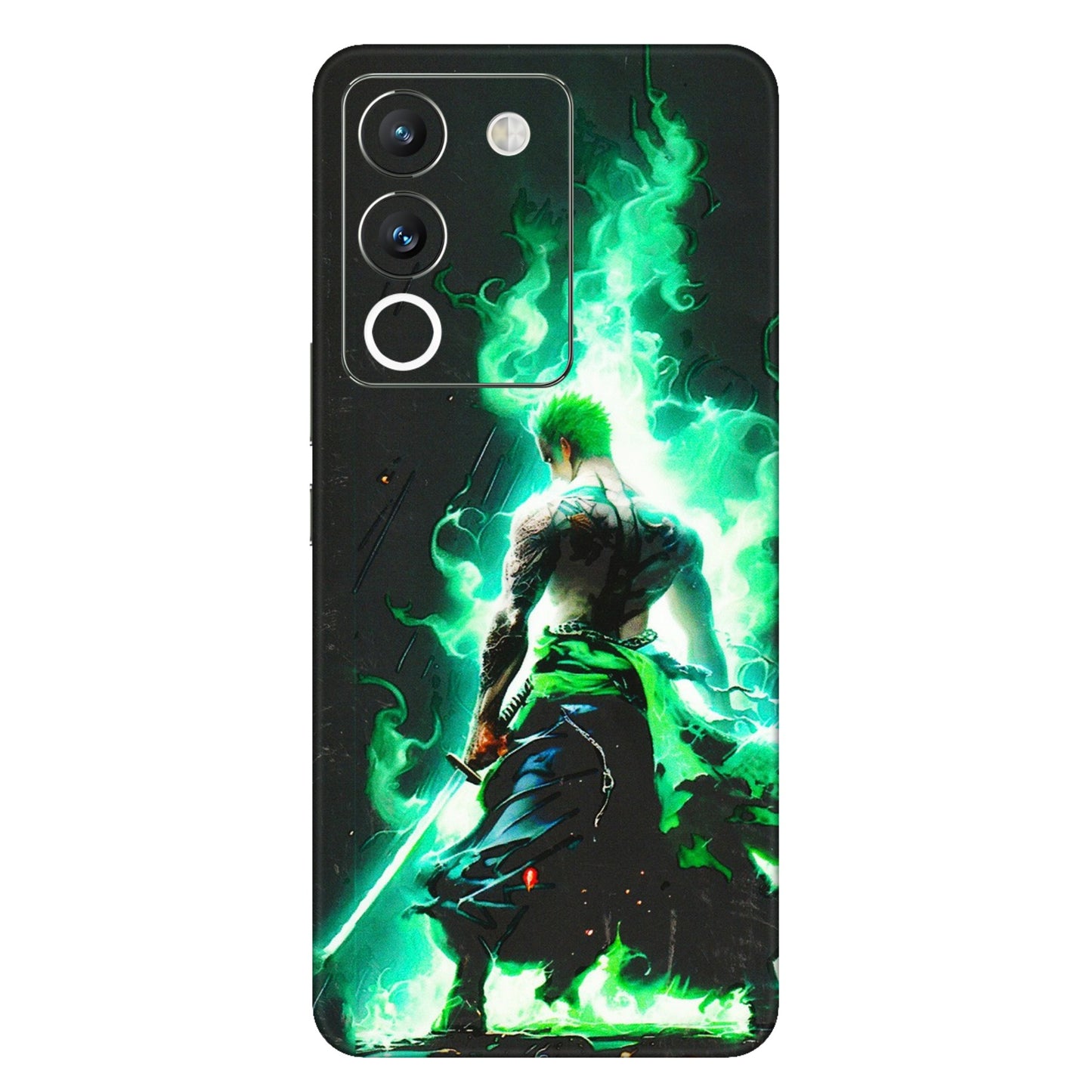 VIVO Y Series Phone Skins (All Models) - Zoro Sword - 3D Embossed Finish (L-241) Vivo Y200 (5G)