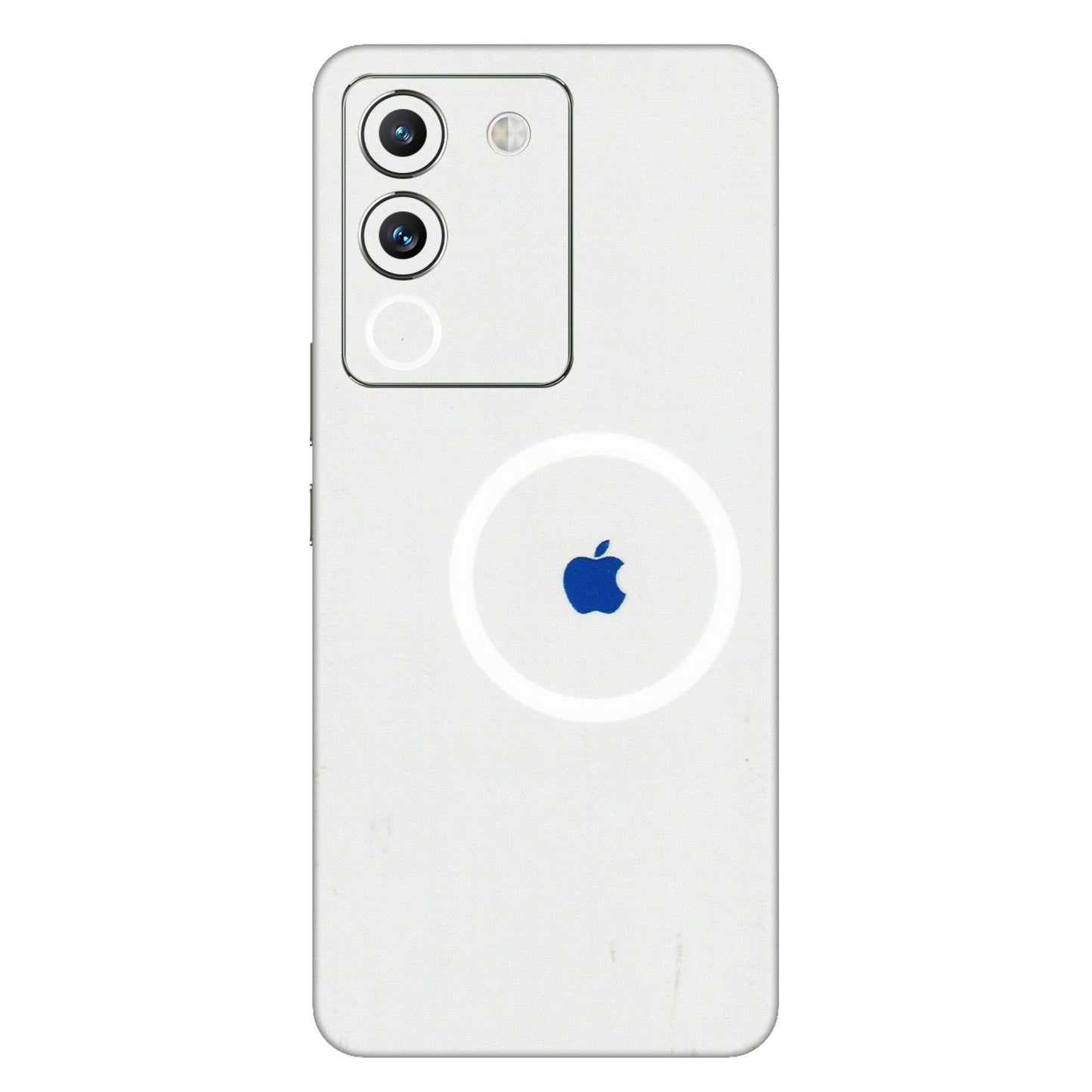 VIVO Y Series Phone Skins (All Models) - iPhone Magsafe Logo - 3D Embossed Finish (L-320) Vivo Y200 (5G)