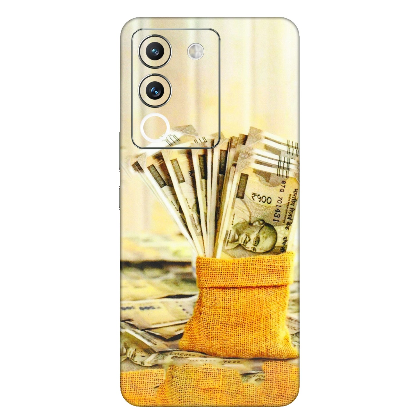 VIVO Y Series Phone Skins (All Models) - Show Me The Money - 3D Embossed Finish (L-52) Vivo Y200 (5G)