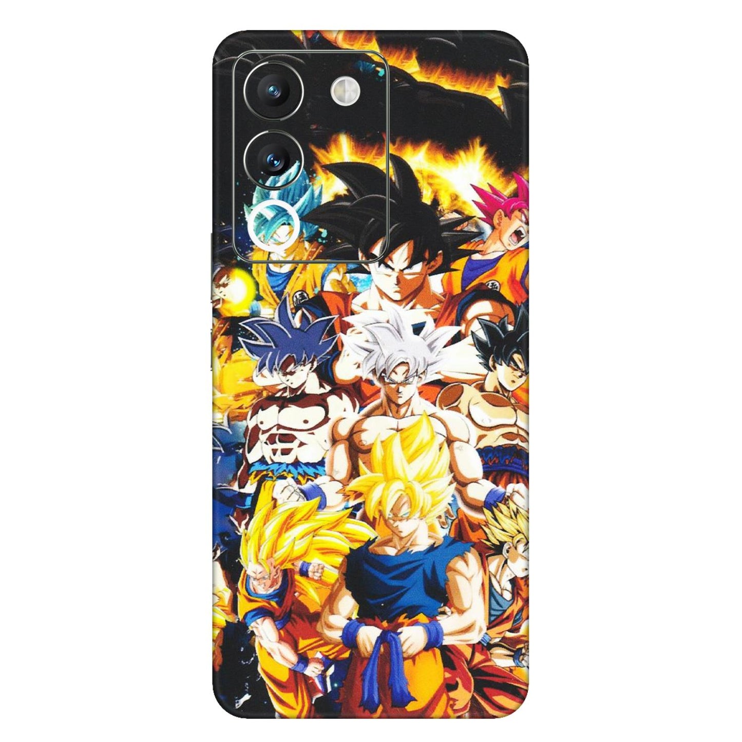 VIVO Y Series Phone Skins (All Models) - Ultimate Dragon Ball Z - Matte Finish (M-100) Vivo Y200 (5G)
