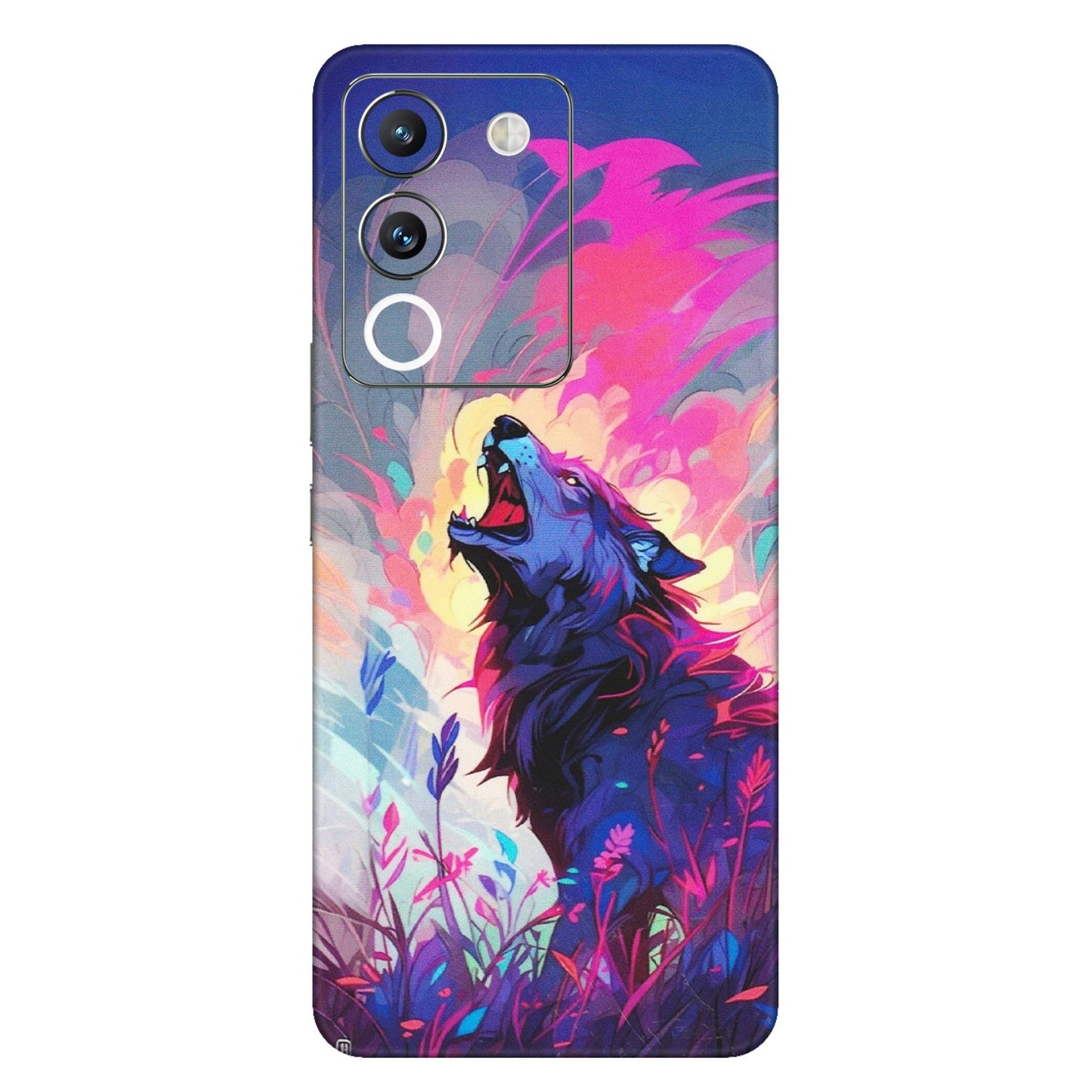 VIVO Y Series Phone Skins (All Models) - New Wild Wolf Abstract - Matte Finish (M-125) Vivo Y200 (5G)