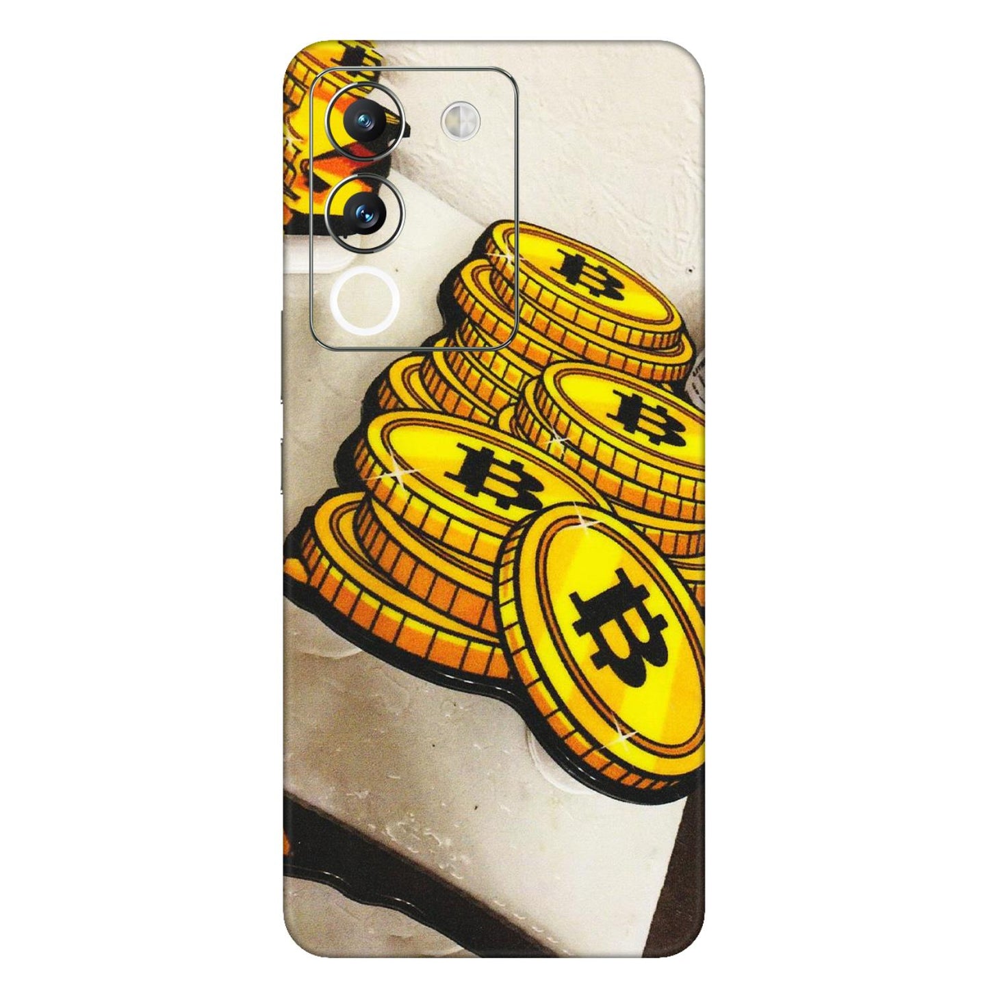VIVO Y Series Phone Skins (All Models) - Billionaire Bitcoin Collection - Matte Finish (M-92) Vivo Y200 (5G)