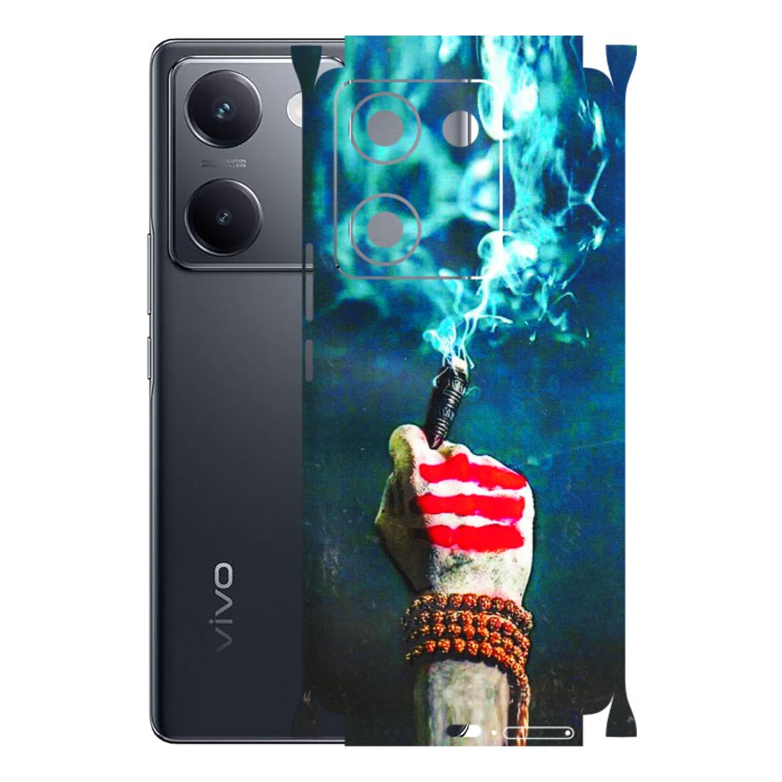 VIVO Y Series Phone Skins (All Models) - Mahadev Bhakt - 3D Embossed Finish (L-146) Vivo Y200 Pro