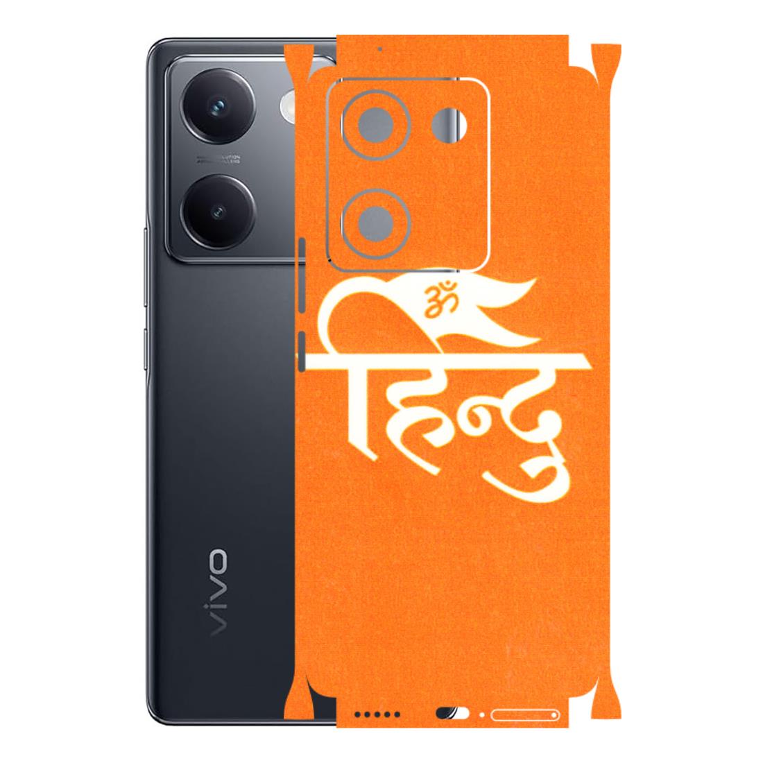 VIVO Y Series Phone Skins (All Models) - Hindu Kesari - 3D Embossed Finish (L-154) Vivo Y200 Pro