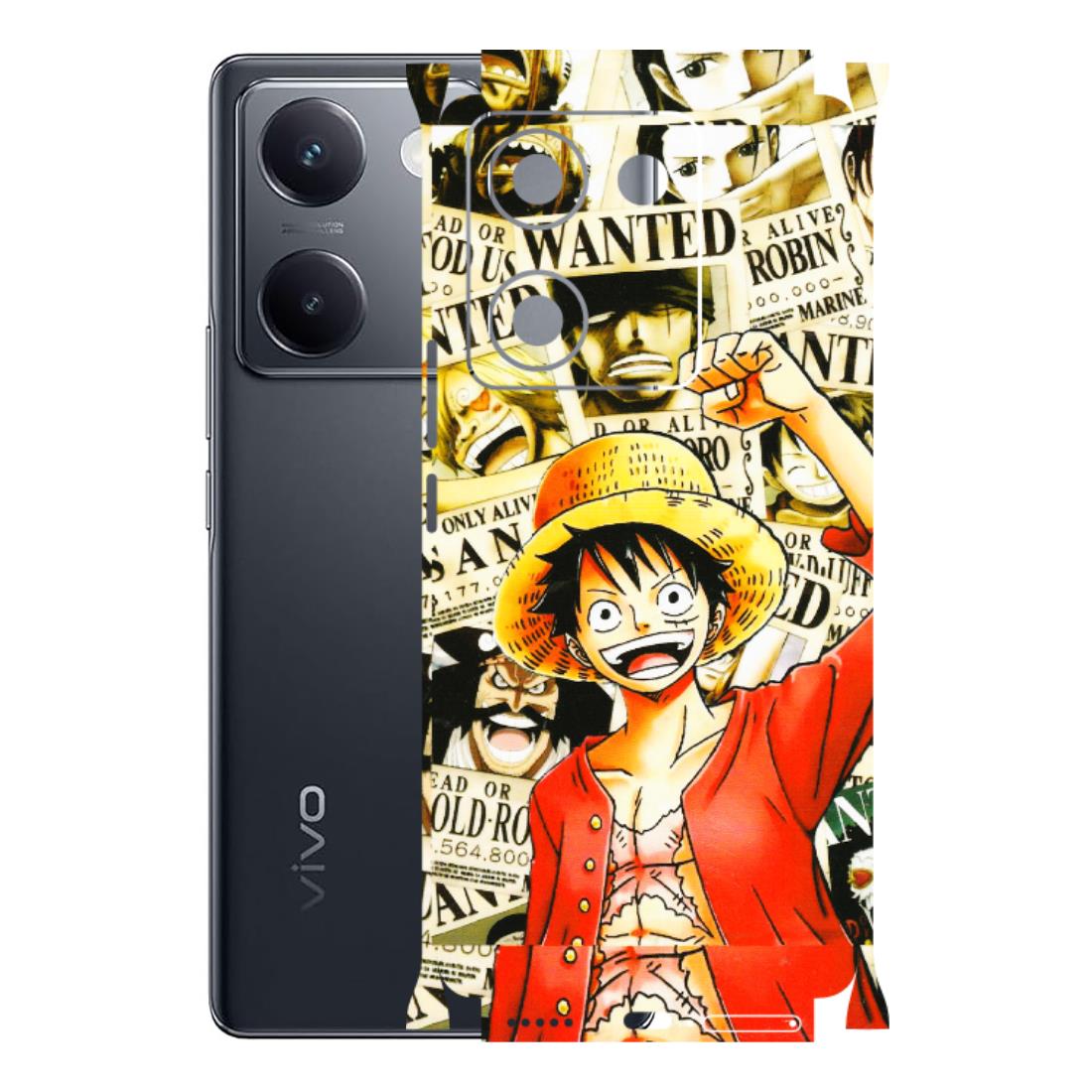 VIVO Y Series Phone Skins (All Models) - Luffy Anime - 3D Embossed Finish (L-177) Vivo Y200 Pro