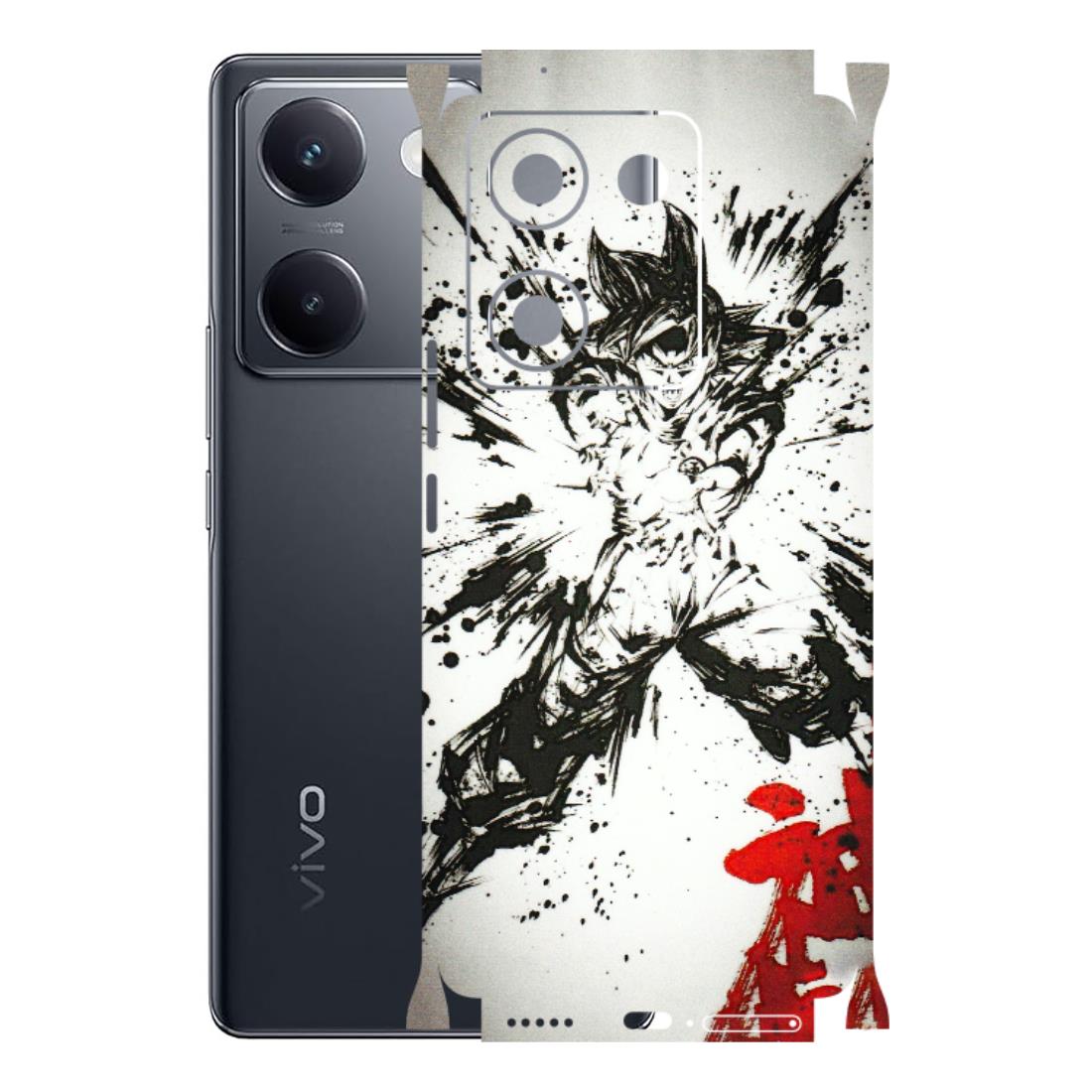 VIVO Y Series Phone Skins (All Models) - DBZ - 3D Embossed Finish (L-206) Vivo Y200 Pro