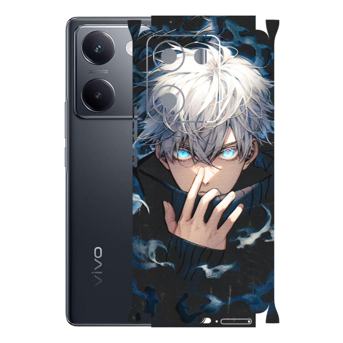 VIVO Y Series Phone Skins (All Models) - New Jujutsu Kaisen Anime - 3D Embossed Finish (L-313) Vivo Y200 Pro