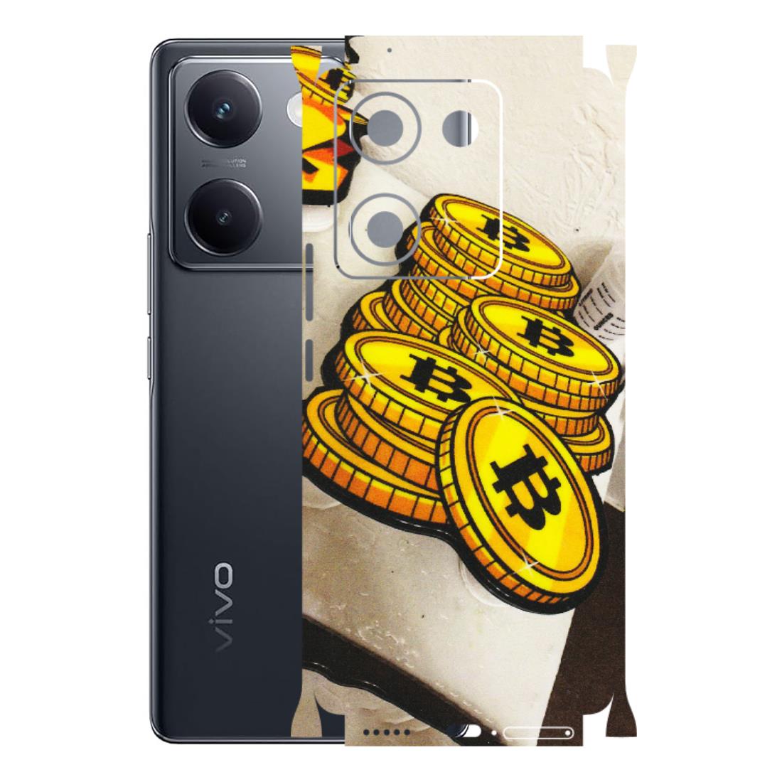 VIVO Y Series Phone Skins (All Models) - Billionaire Bitcoin Collection - Matte Finish (M-92) Vivo Y200 Pro