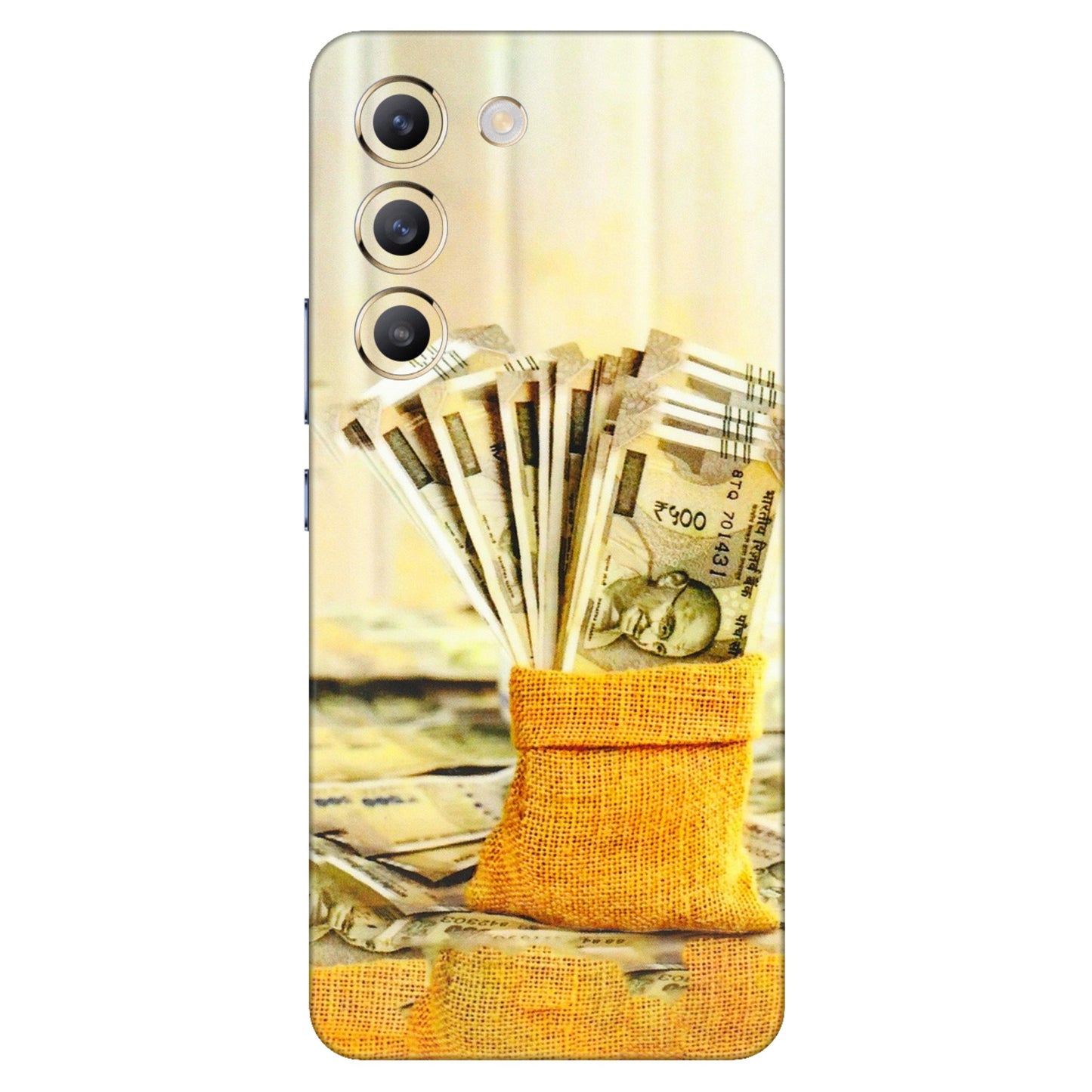 VIVO Y Series Phone Skins (All Models) - Show Me The Money - 3D Embossed Finish (L-52) Vivo Y200e (5G)