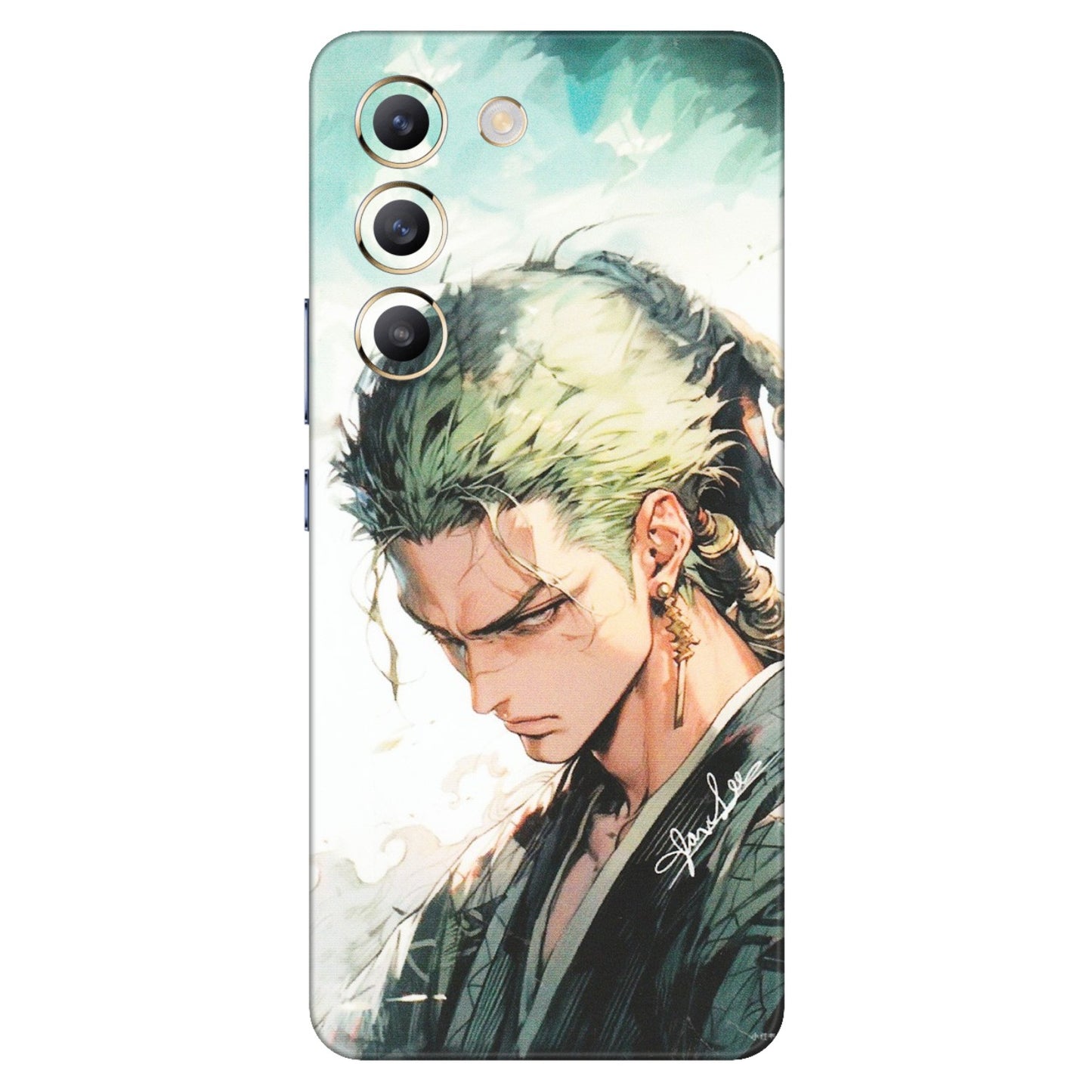 VIVO Y Series Phone Skins (All Models) - Pirate Hunter One Piece Anime - Matte Finish (M-157) Vivo Y200e (5G)