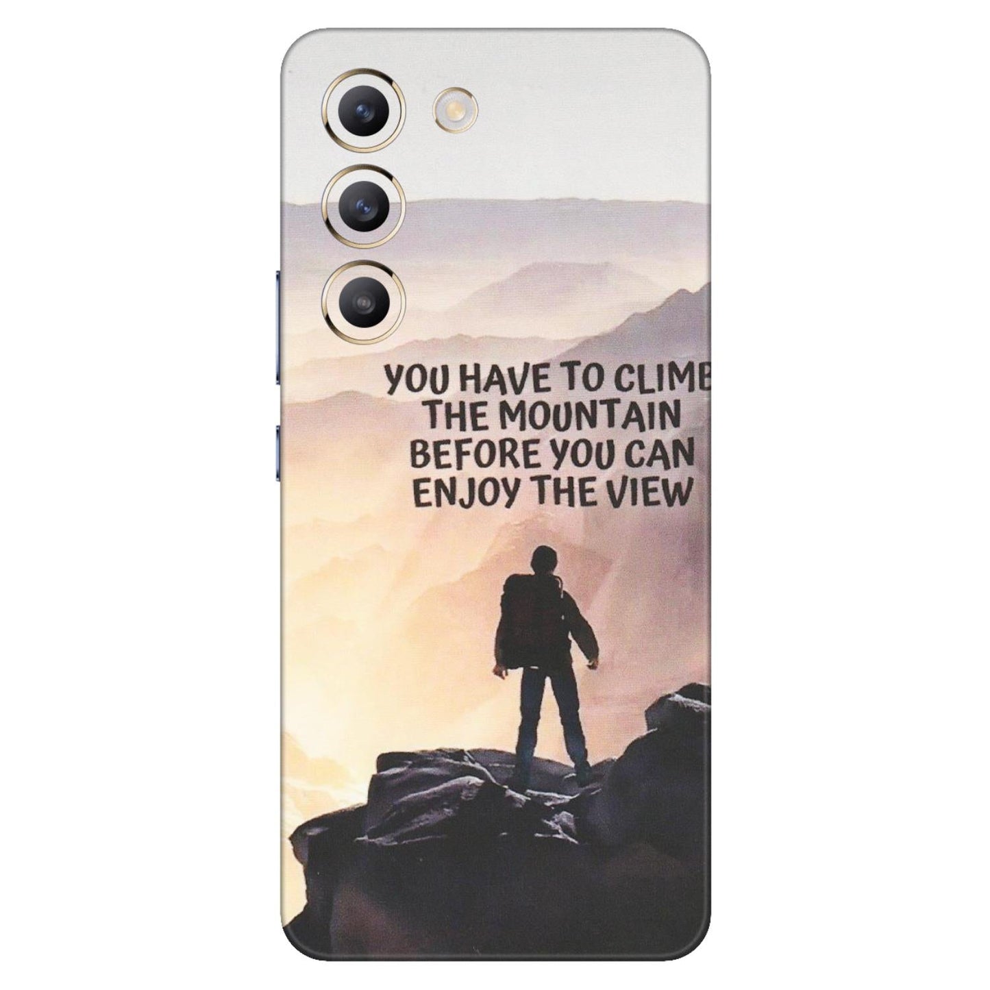 VIVO Y Series Phone Skins (All Models) - Motivational Hiking Mountain - Matte Finish (M-28)