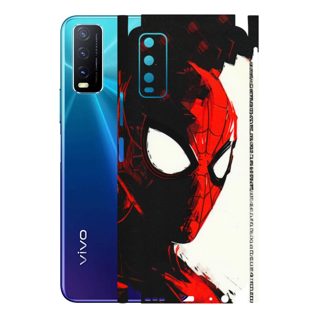 VIVO Y Series Phone Skins (All Models) - Spiderman Killer Face - 3D Embossed Finish (L-17) Vivo Y20A