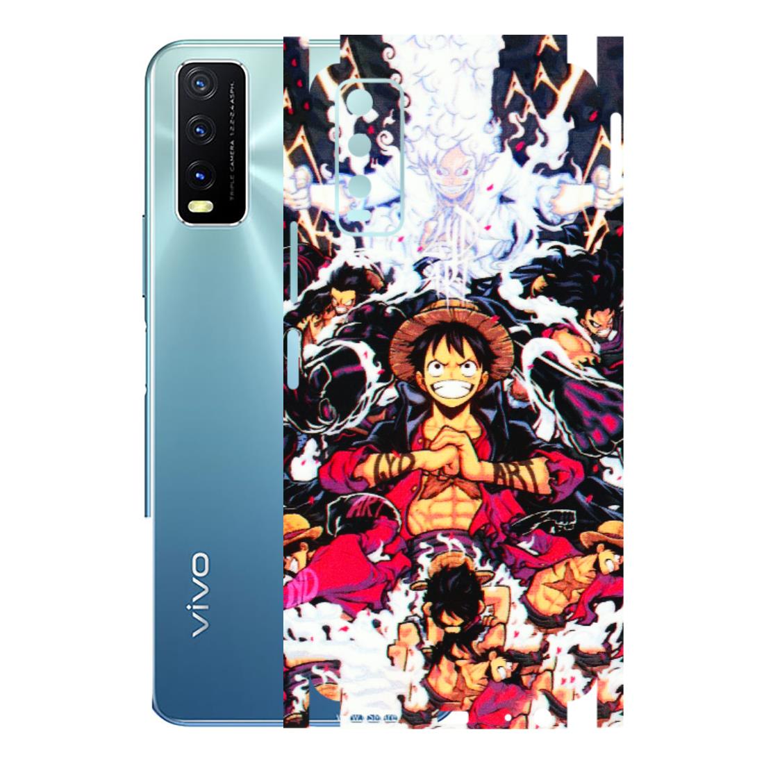 VIVO Y Series Phone Skins (All Models) - Luffy Anime Character - 3D Embossed Finish (L-203) Vivo Y20T