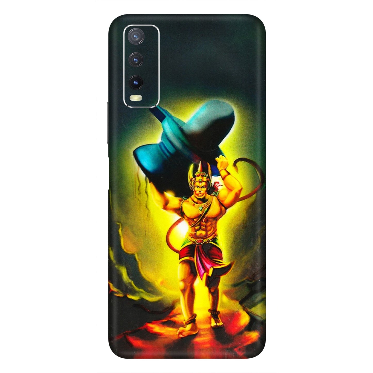 VIVO Y Series Phone Skins (All Models) - Hanuman Ji - 3D Embossed Finish (L-128) Vivo Y20i