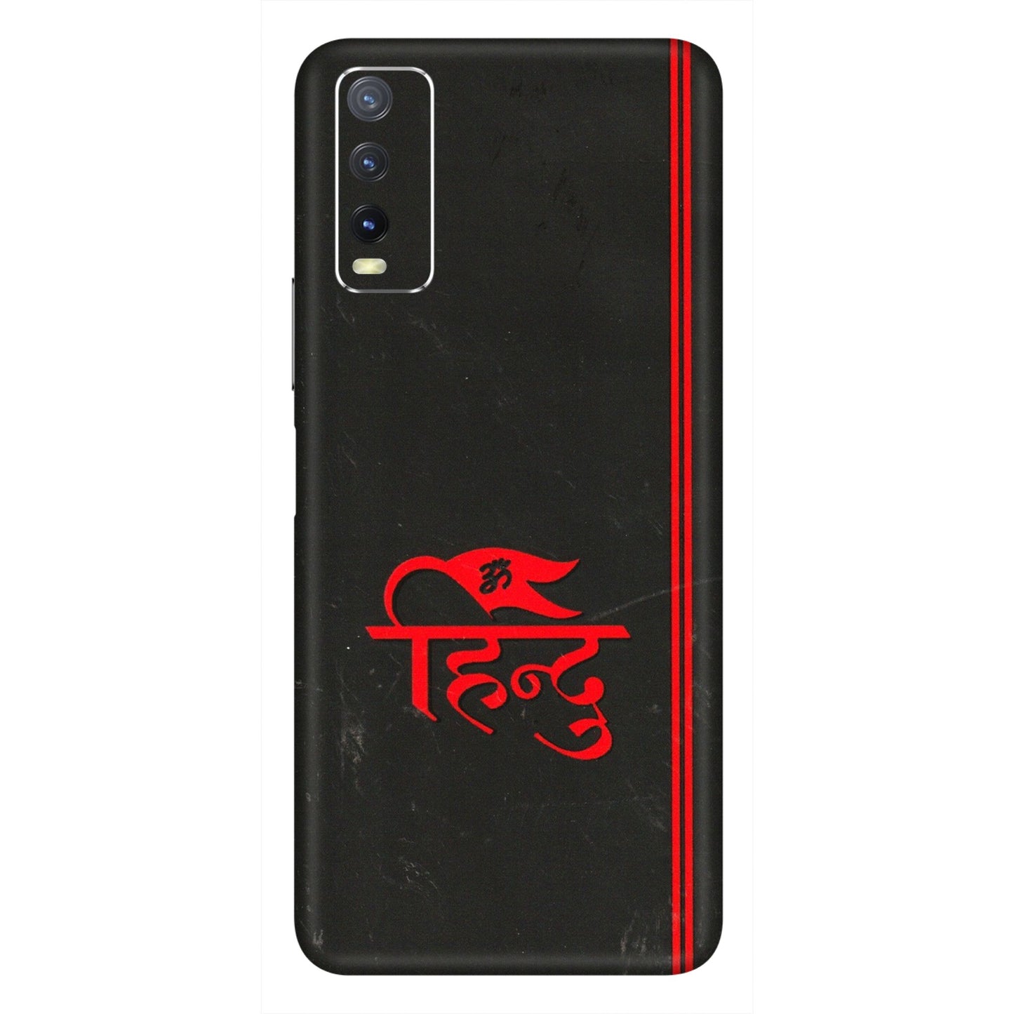 VIVO Y Series Phone Skins (All Models) - Hindu Black - 3D Embossed Finish (L-153) Vivo Y20i