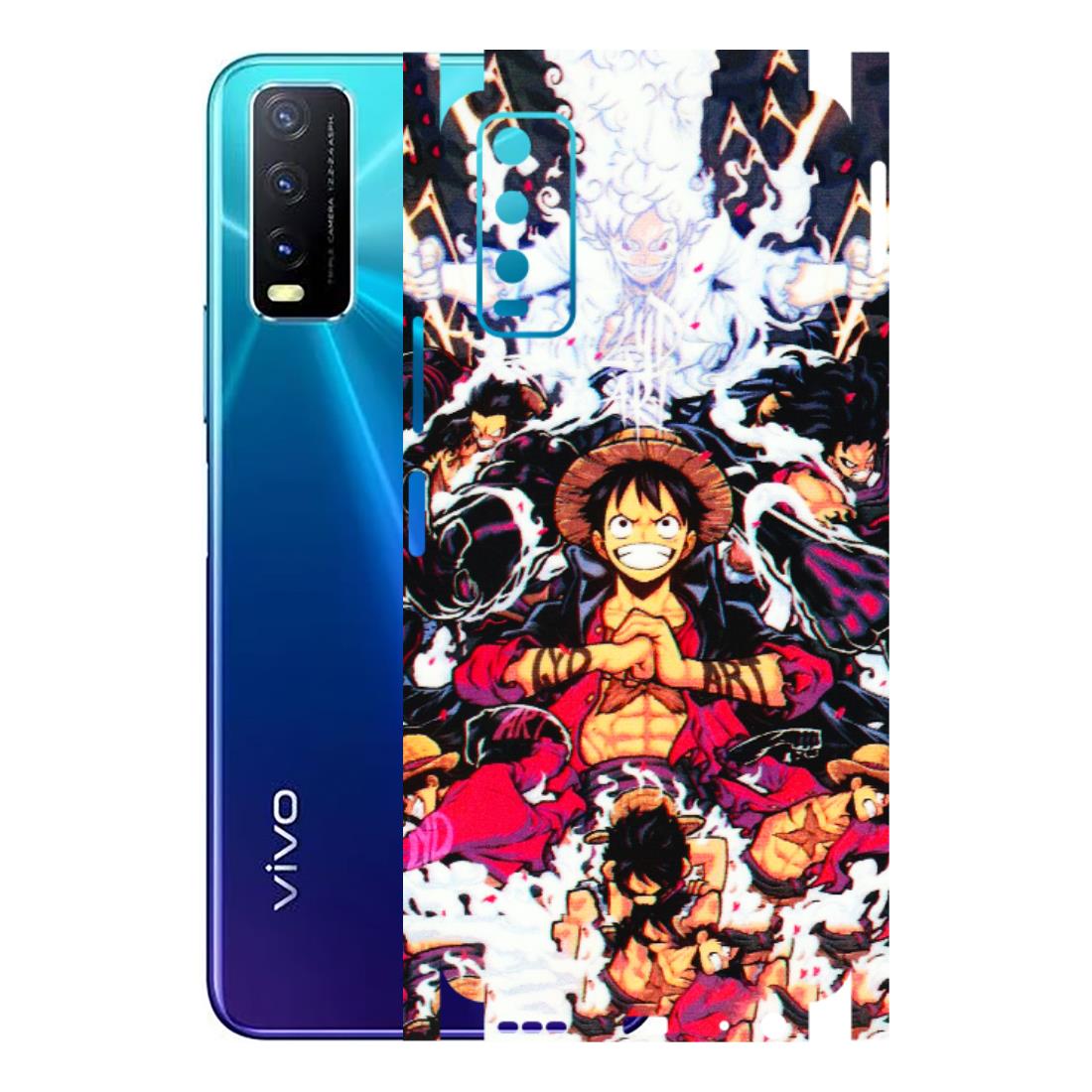 VIVO Y Series Phone Skins (All Models) - Luffy Anime Character - 3D Embossed Finish (L-203) Vivo Y20i