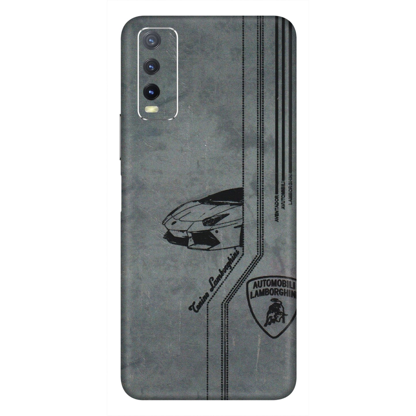 VIVO Y Series Phone Skins (All Models) - New Lamborgini Aventador - 3D Embossed Finish (L-321) Vivo Y20i