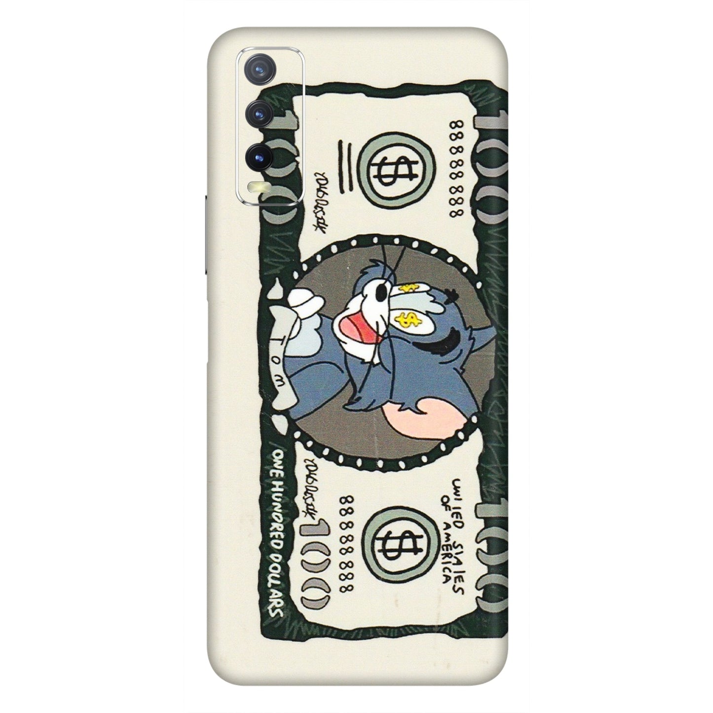 VIVO Y Series Phone Skins (All Models) - Tom Hundred Dollar - 3D Embossed Finish (L-324) Vivo Y20i