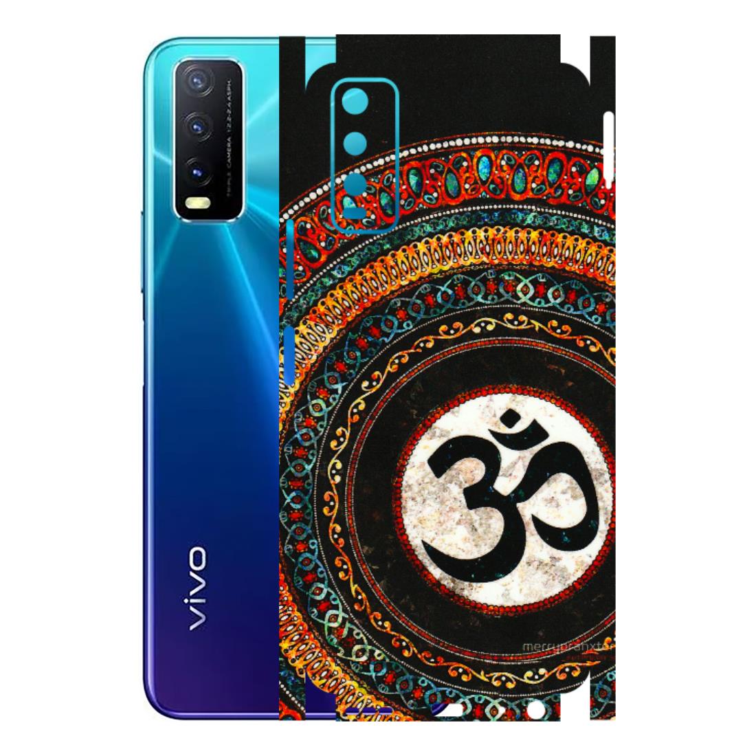 VIVO Y Series Phone Skins (All Models) - Aum Chant Abstract - 3D Embossed Finish (L-42) Vivo Y20i