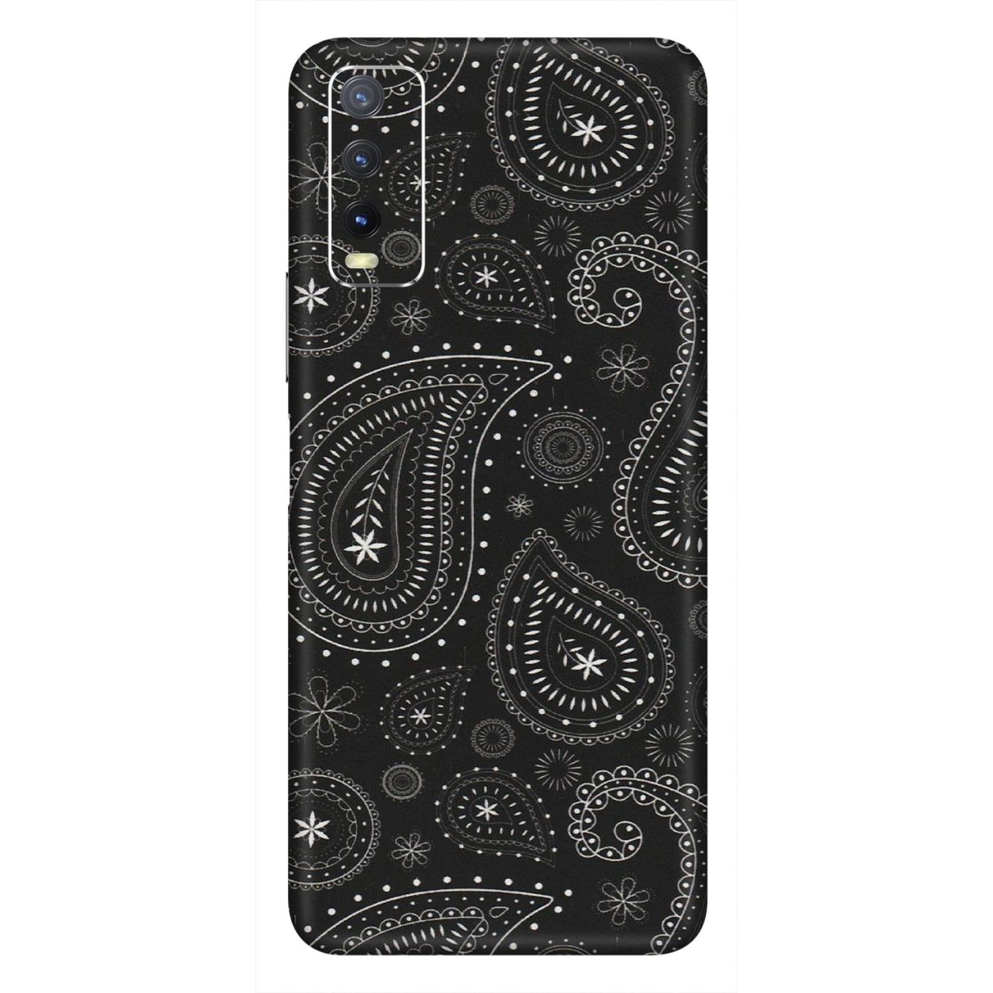 VIVO Y Series Phone Skins (All Models) - Black Sober Kerry - Matte Finish (M-37) Vivo Y20i